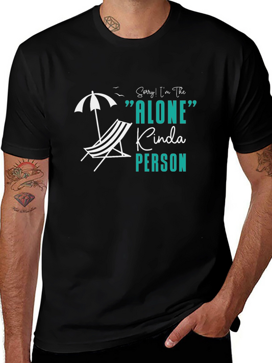 Alone Kinda Person Graphic Tee - Comfort & Style