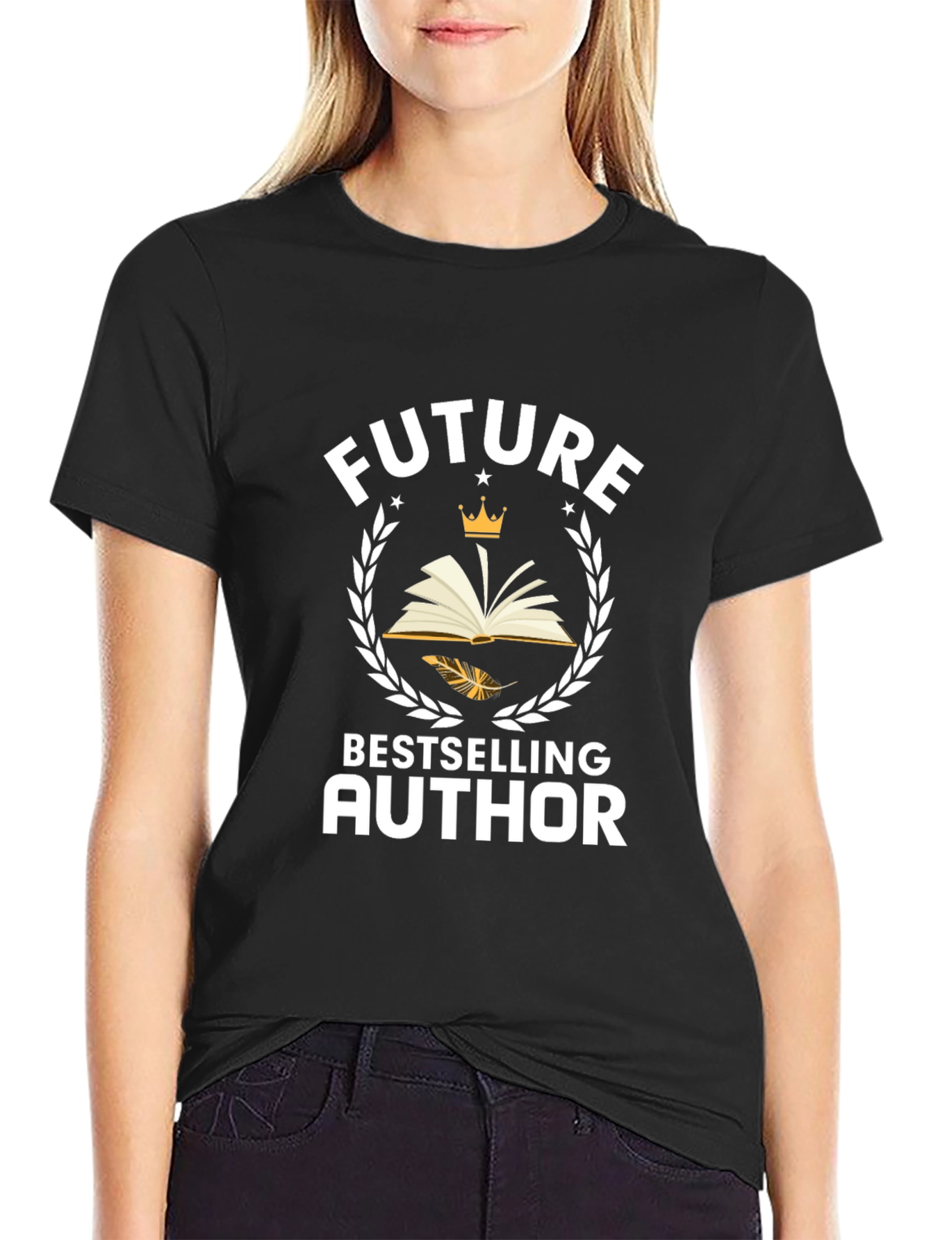 Future Bestselling Author Graphic T-Shirt