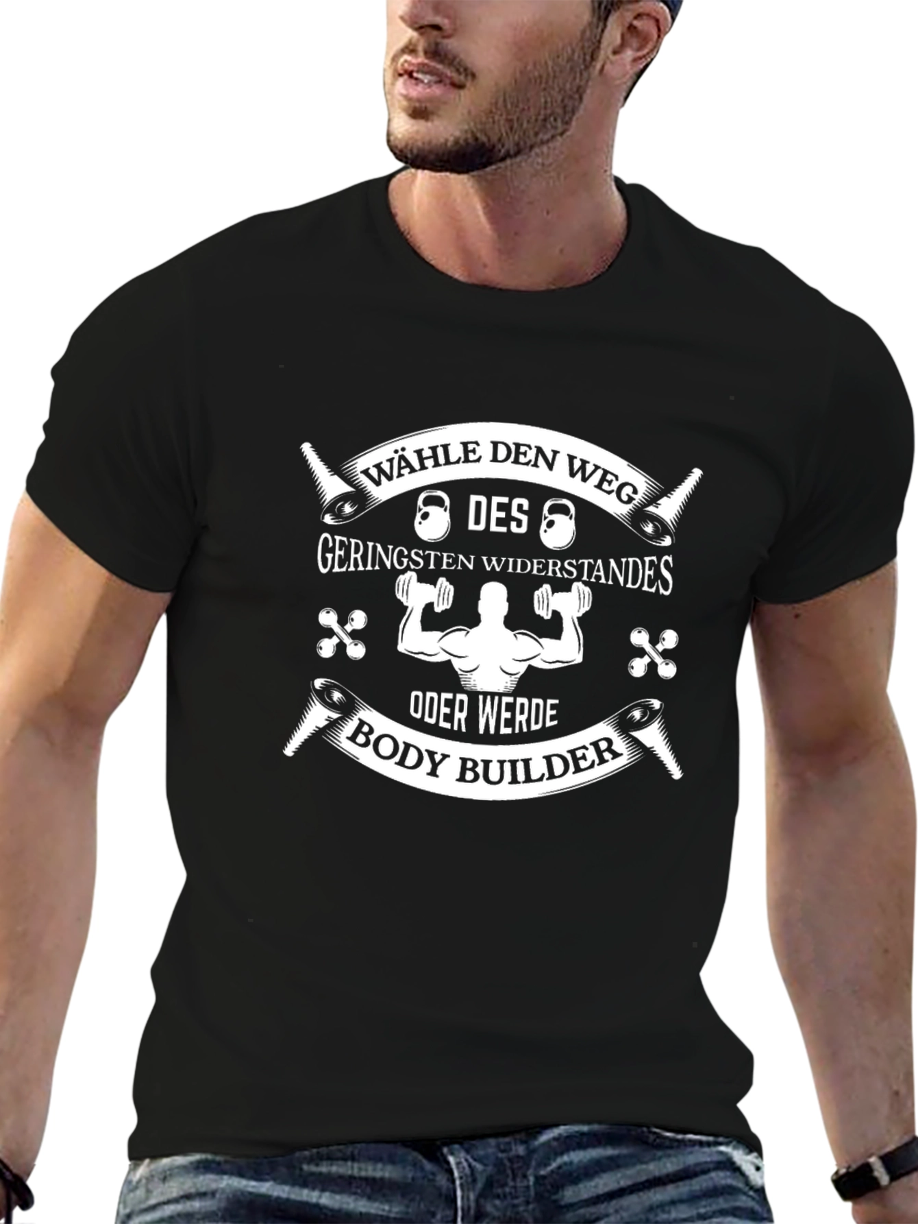 Bodybuilder T-Shirt - Choose Your Path