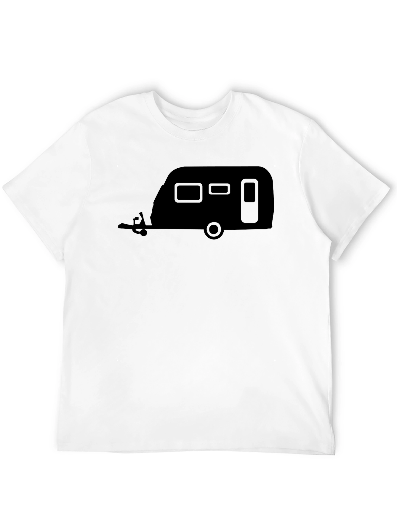 Camper Van Graphic Tee - Black Unisex T-Shirt