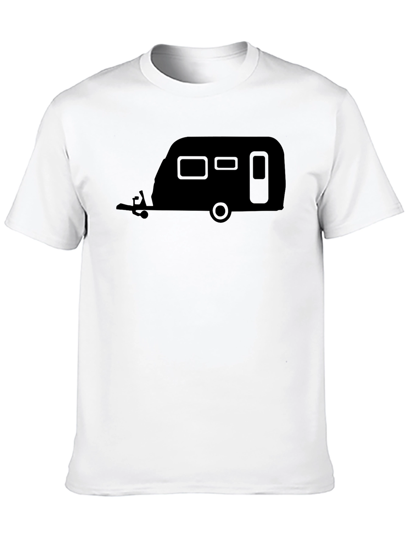 Camper Van Graphic Tee - Black Unisex T-Shirt