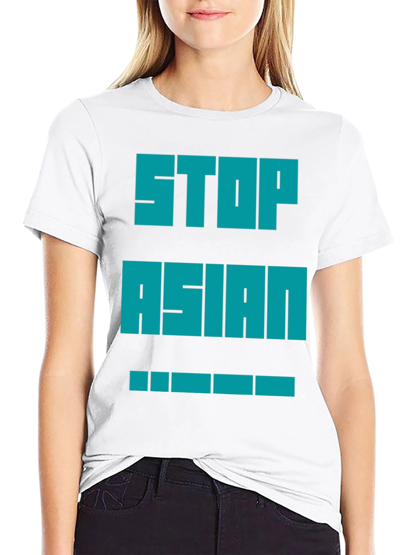 Statement T-Shirt - Stop Asian