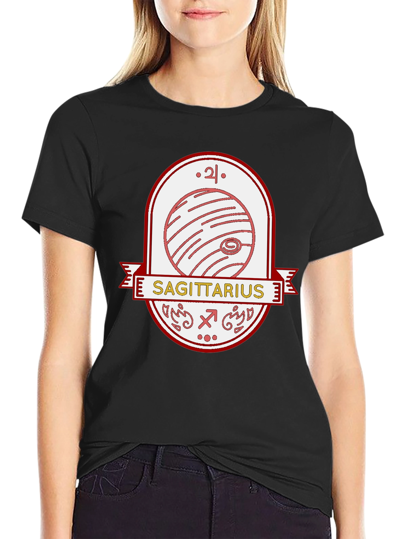 Sagittarius Zodiac Graphic T-Shirt Astrology Tee