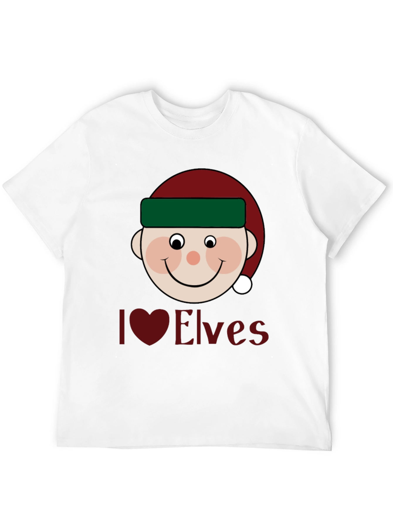 I Love Elves Holiday T-Shirt