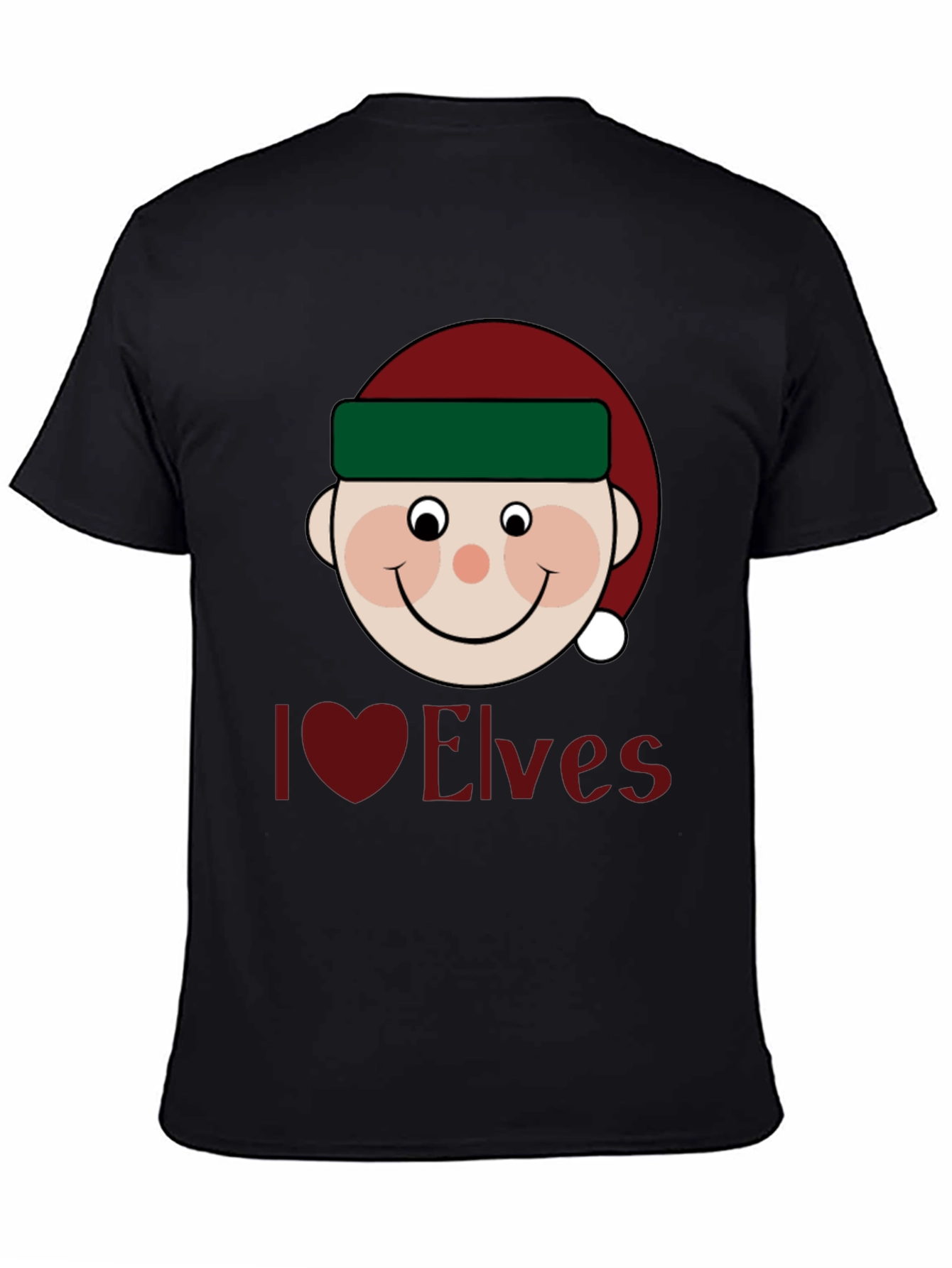 I Love Elves Holiday T-Shirt