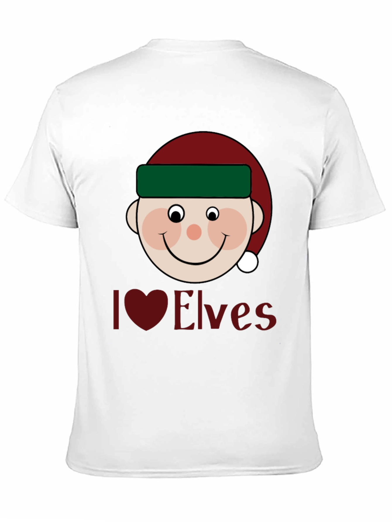 I Love Elves Holiday T-Shirt
