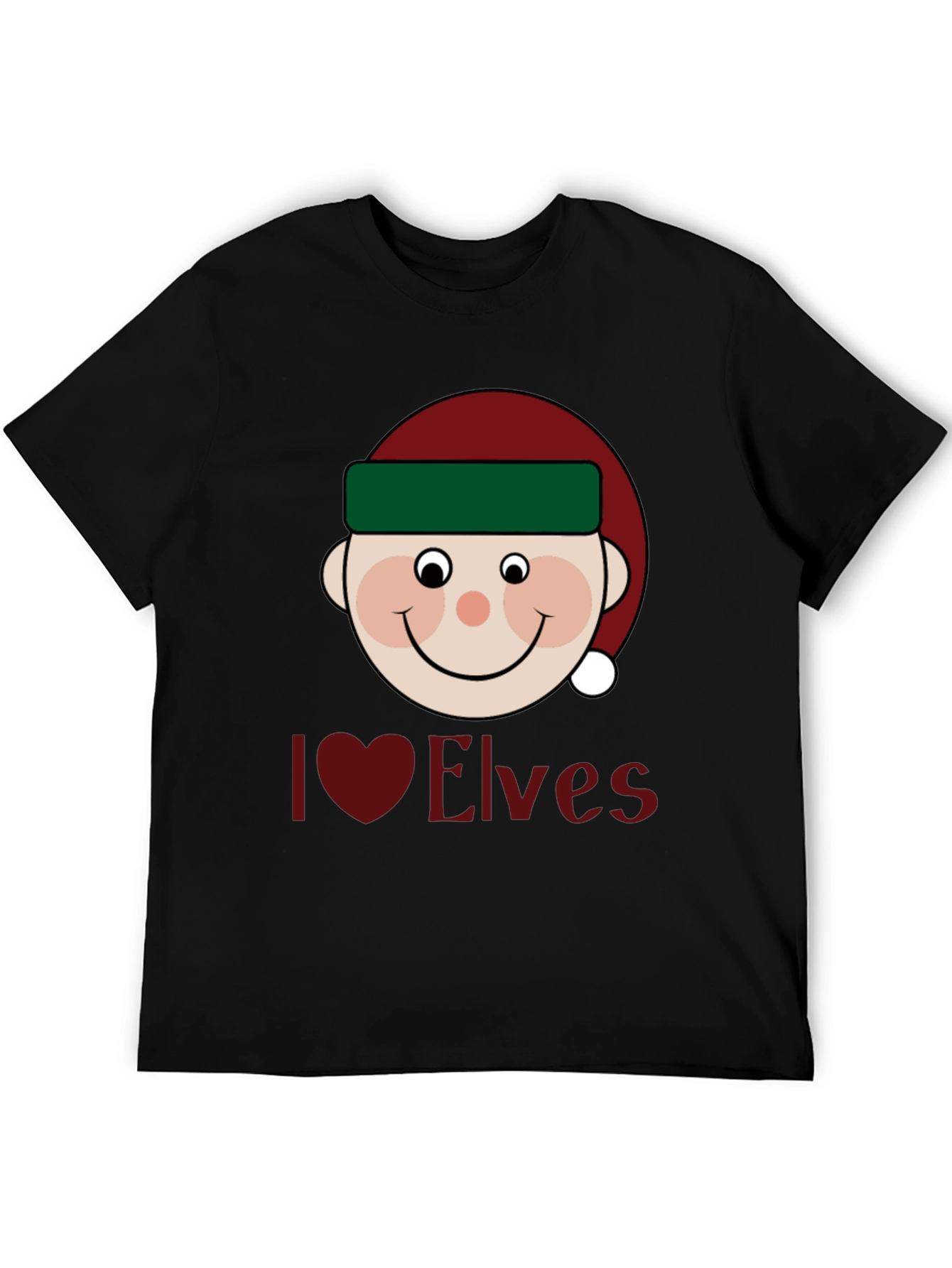 I Love Elves Holiday T-Shirt