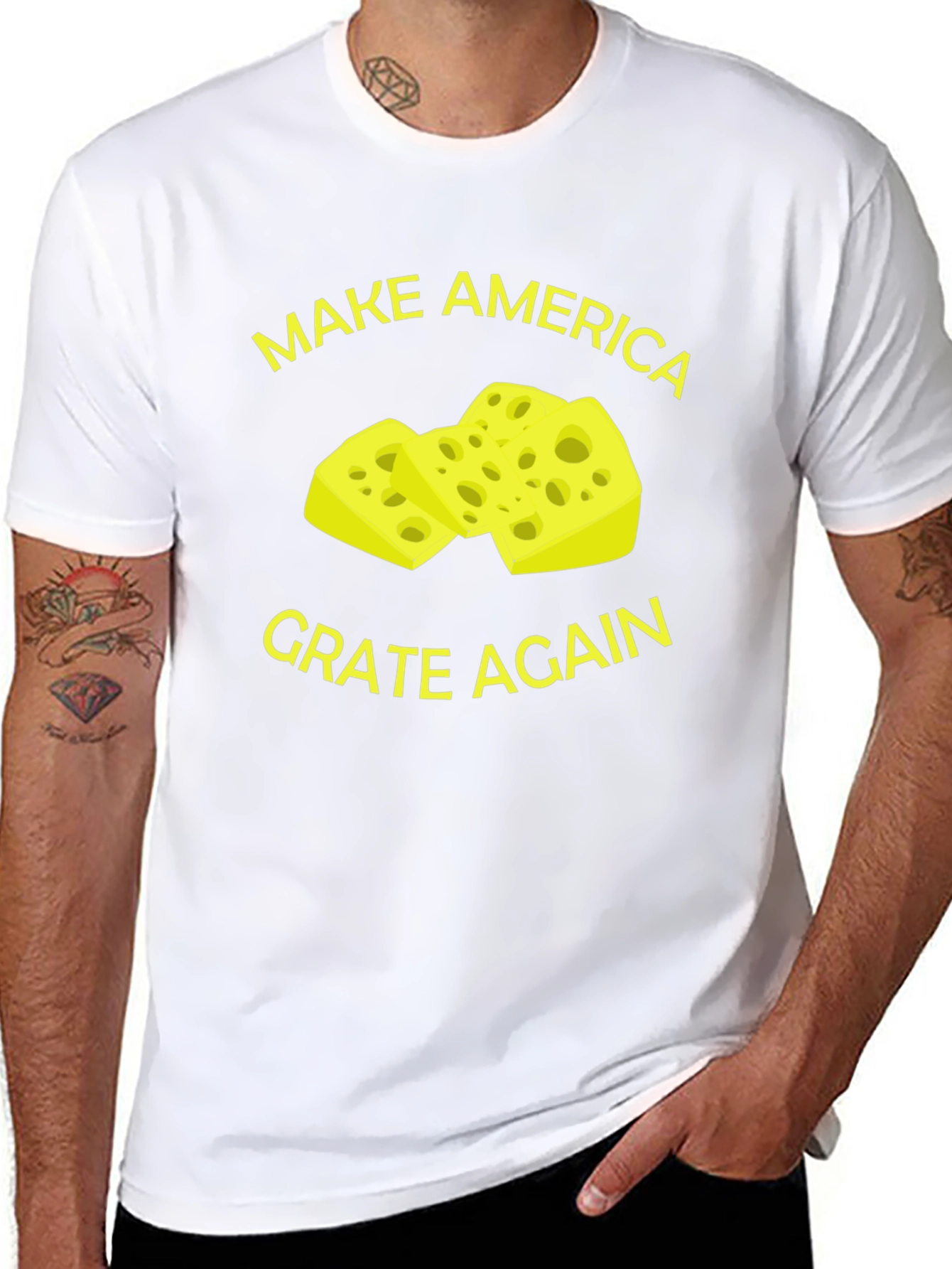 Make America Grate Again Funny T-Shirt
