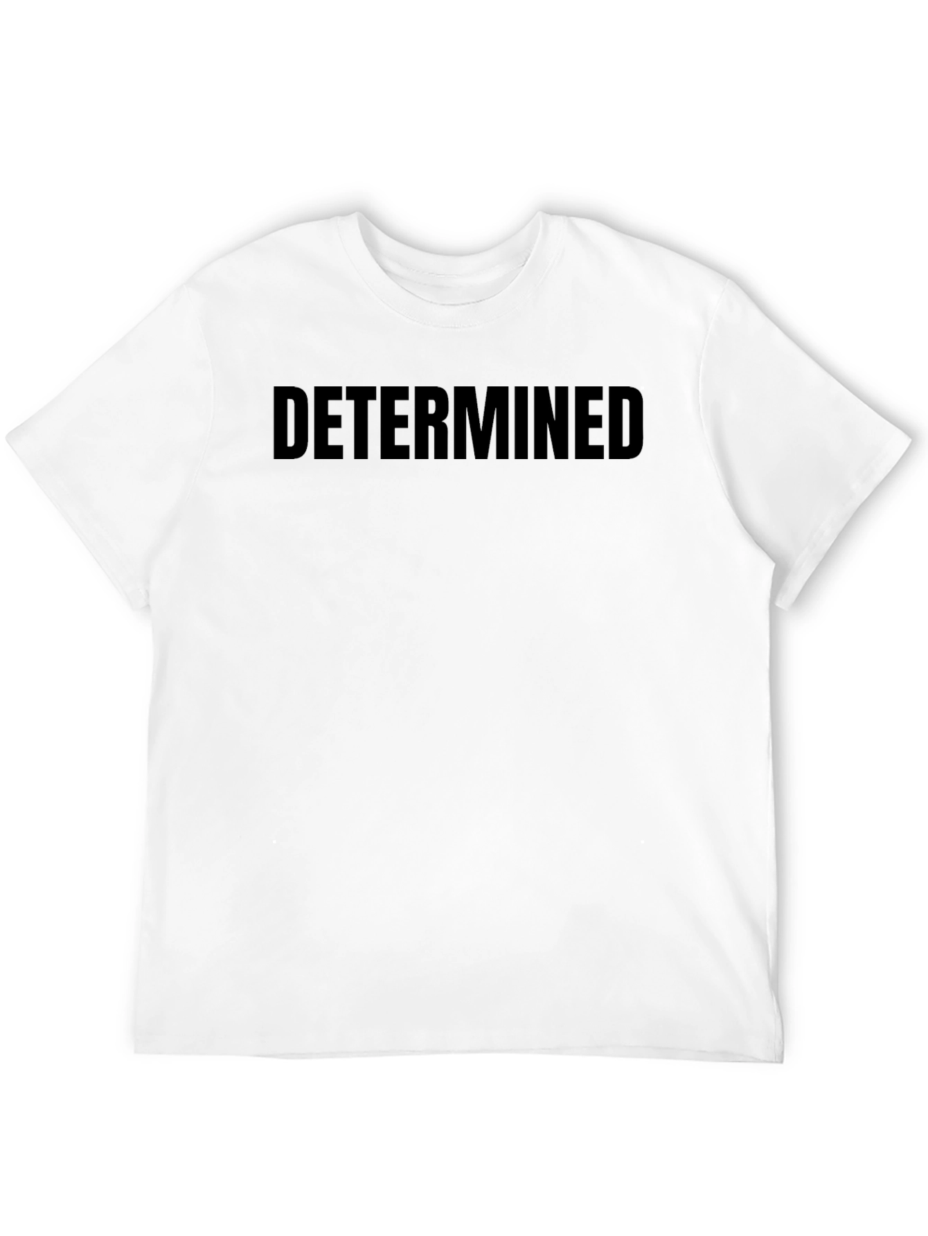 Determined Black Graphic T-Shirt - Mens