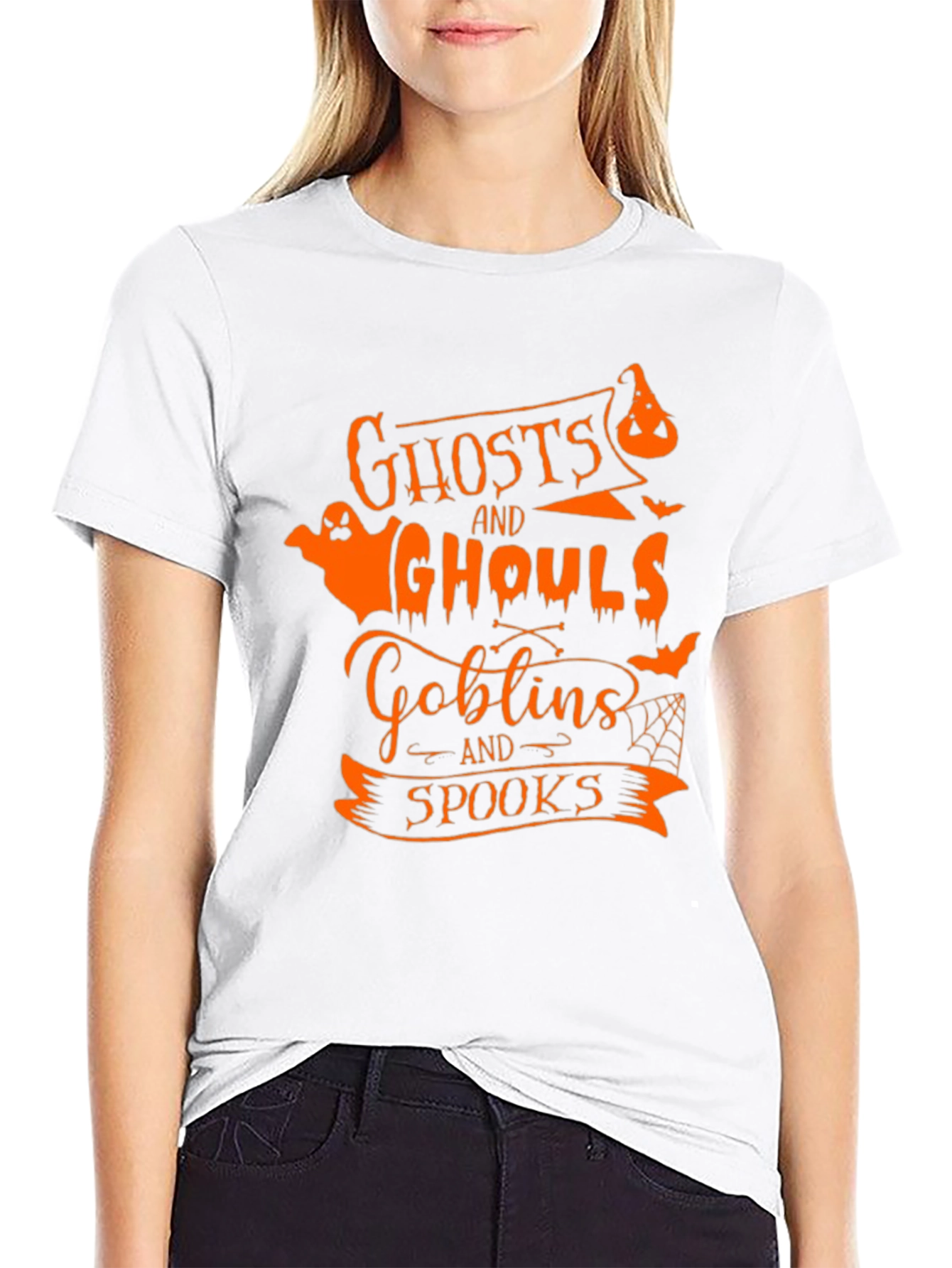 Halloween Ghosts Ghouls Goblins T-Shirt