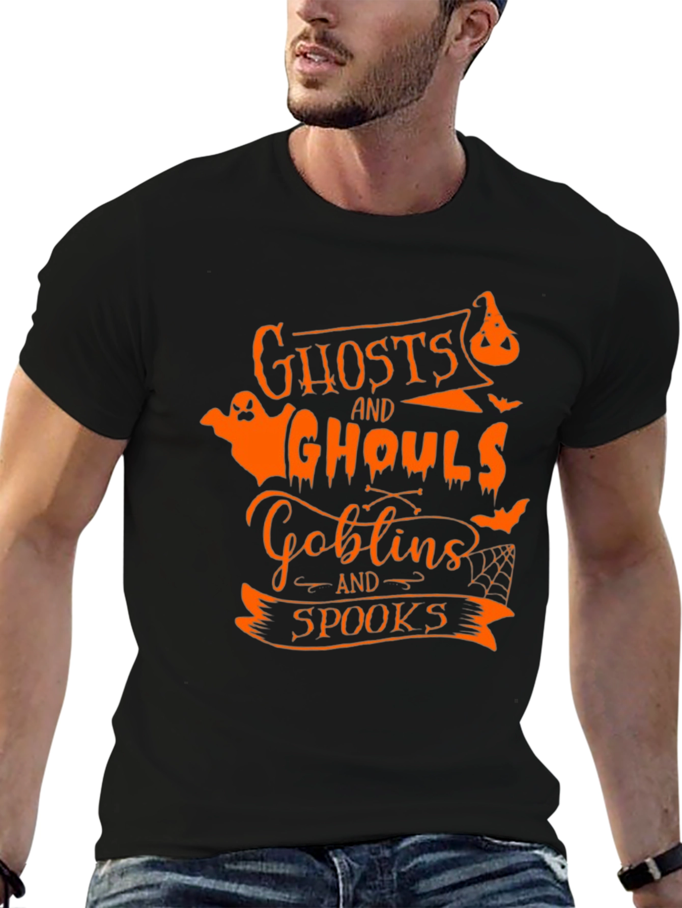 Halloween Ghosts Ghouls Goblins T-Shirt