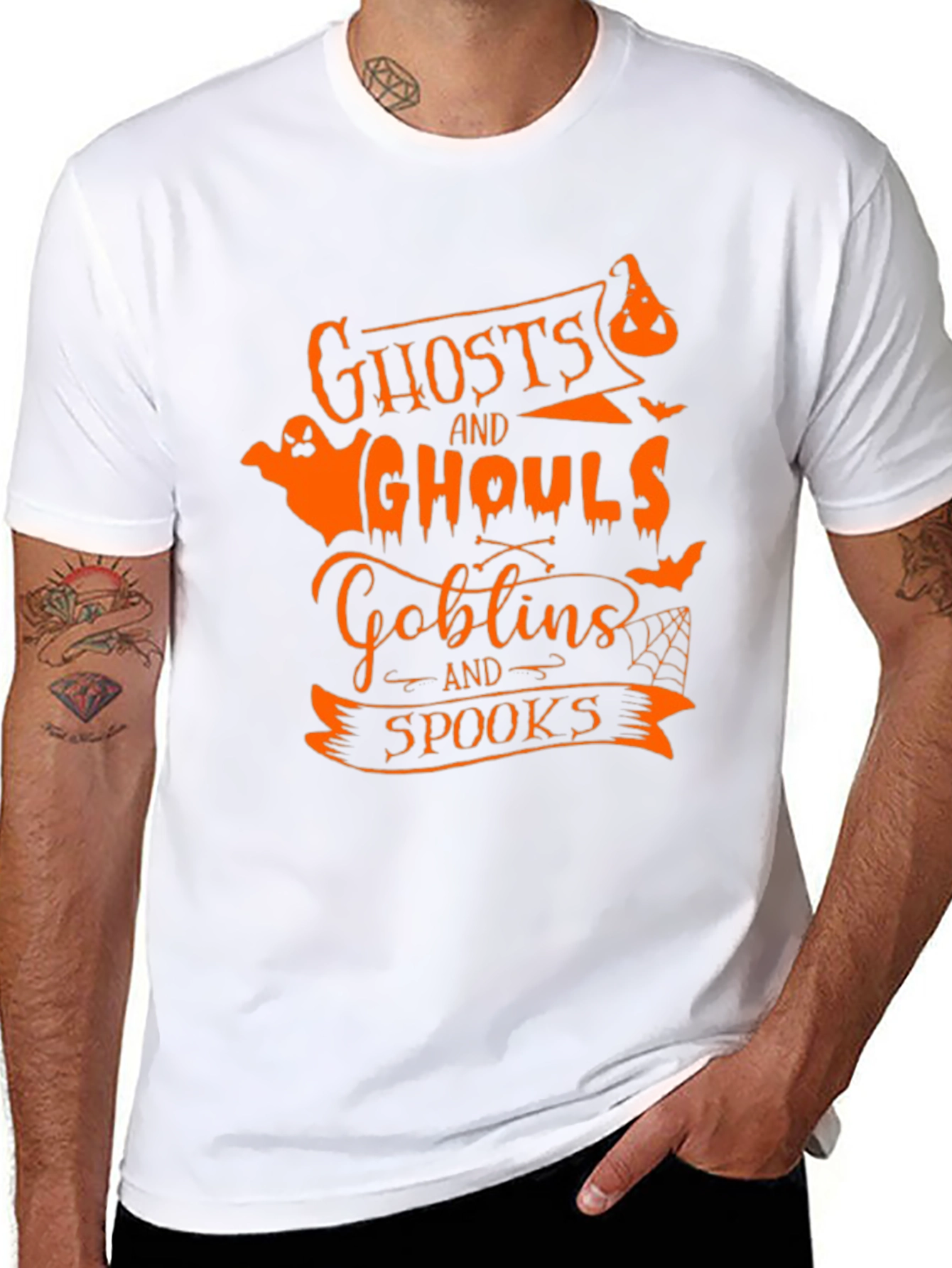 Halloween Ghosts Ghouls Goblins T-Shirt