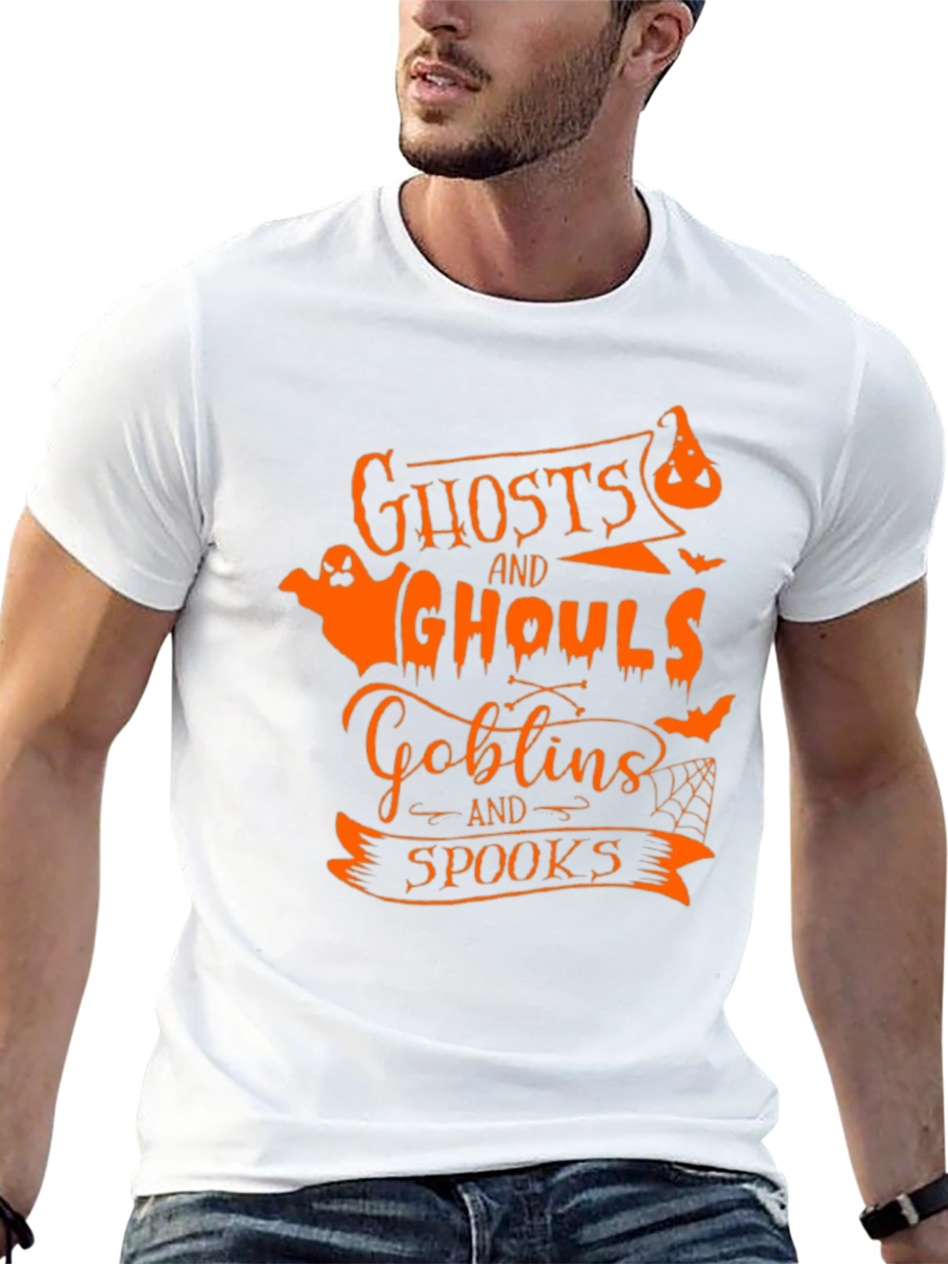 Halloween Ghosts Ghouls Goblins T-Shirt