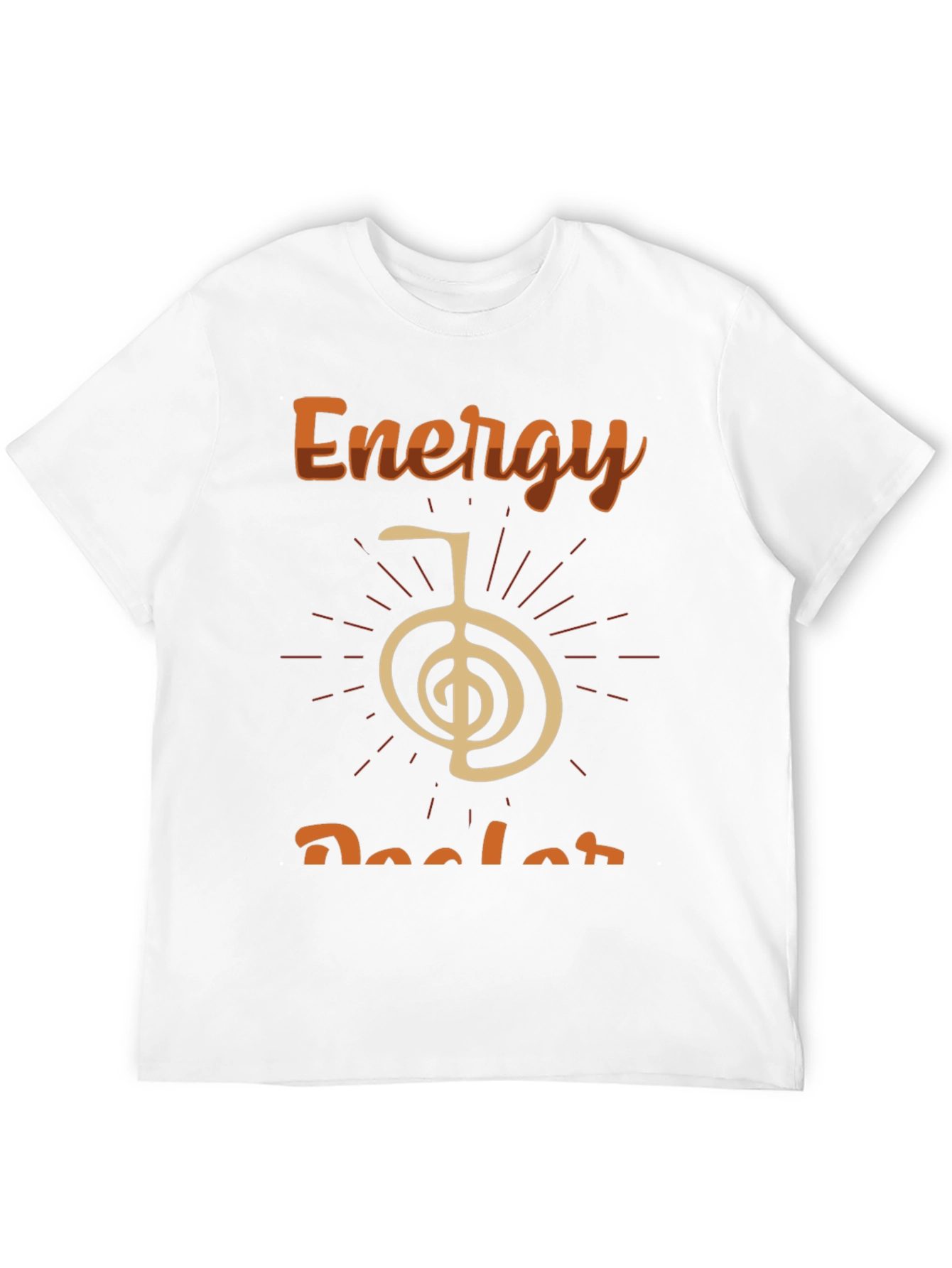 Energy Healer Black Graphic Tee