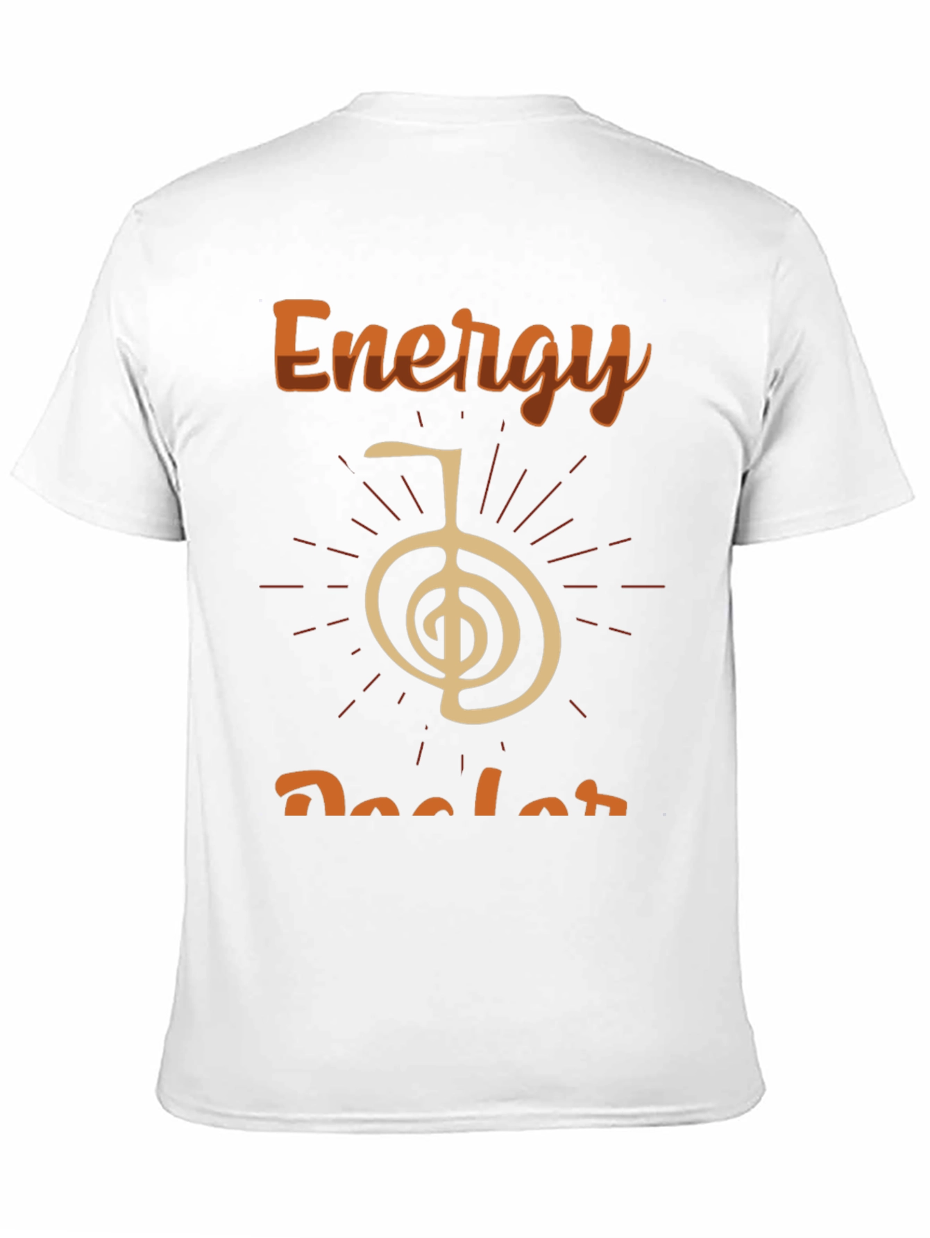 Energy Healer Black Graphic Tee