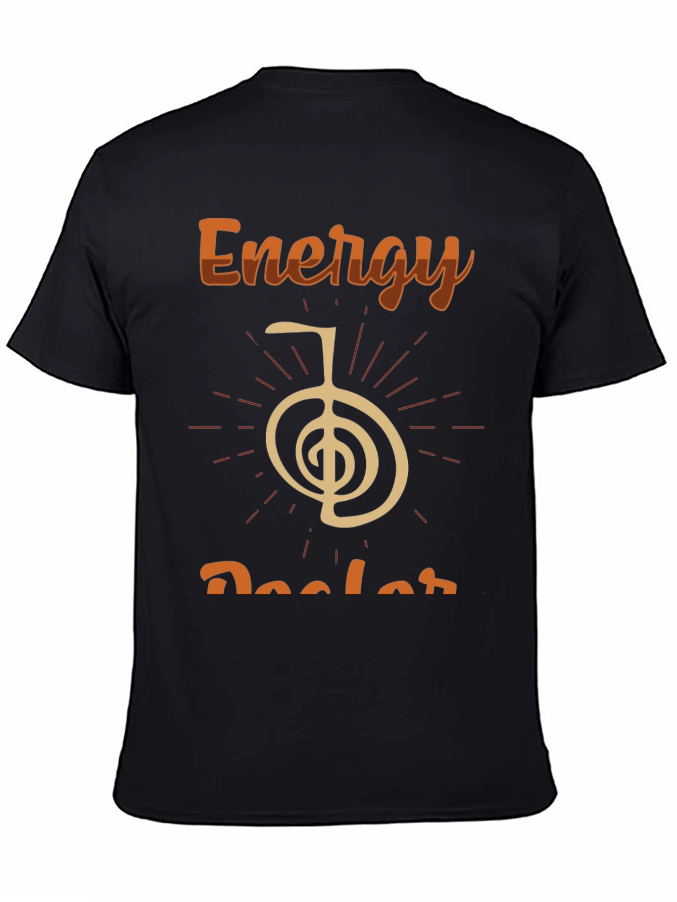 Energy Healer Black Graphic Tee