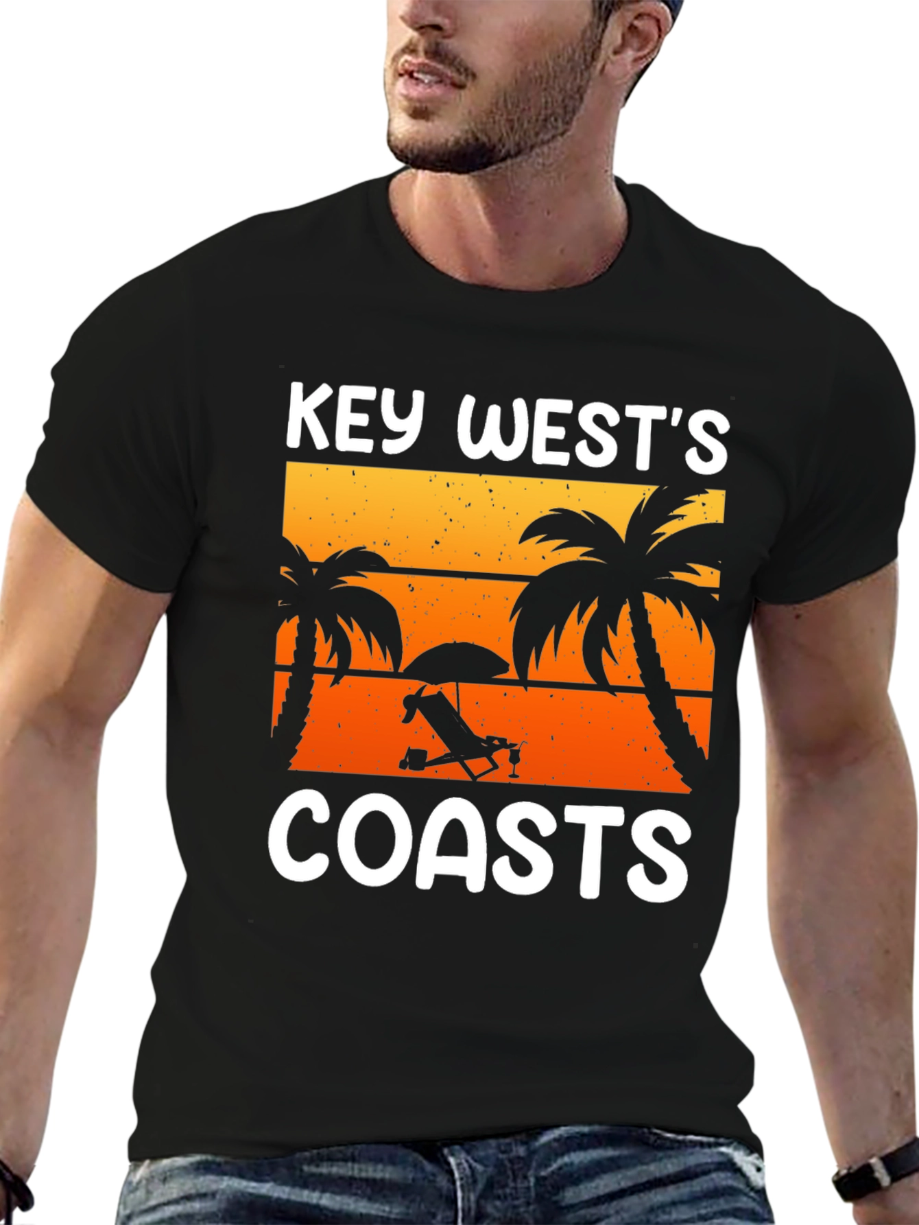 Key Wests Coasts Graphic T-Shirt