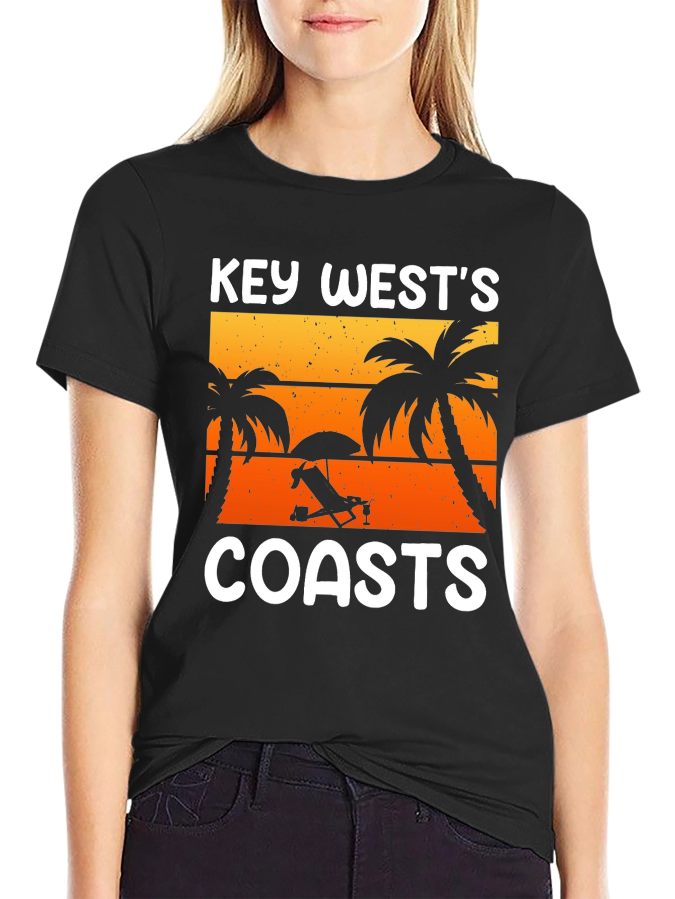 Key Wests Coasts Graphic T-Shirt