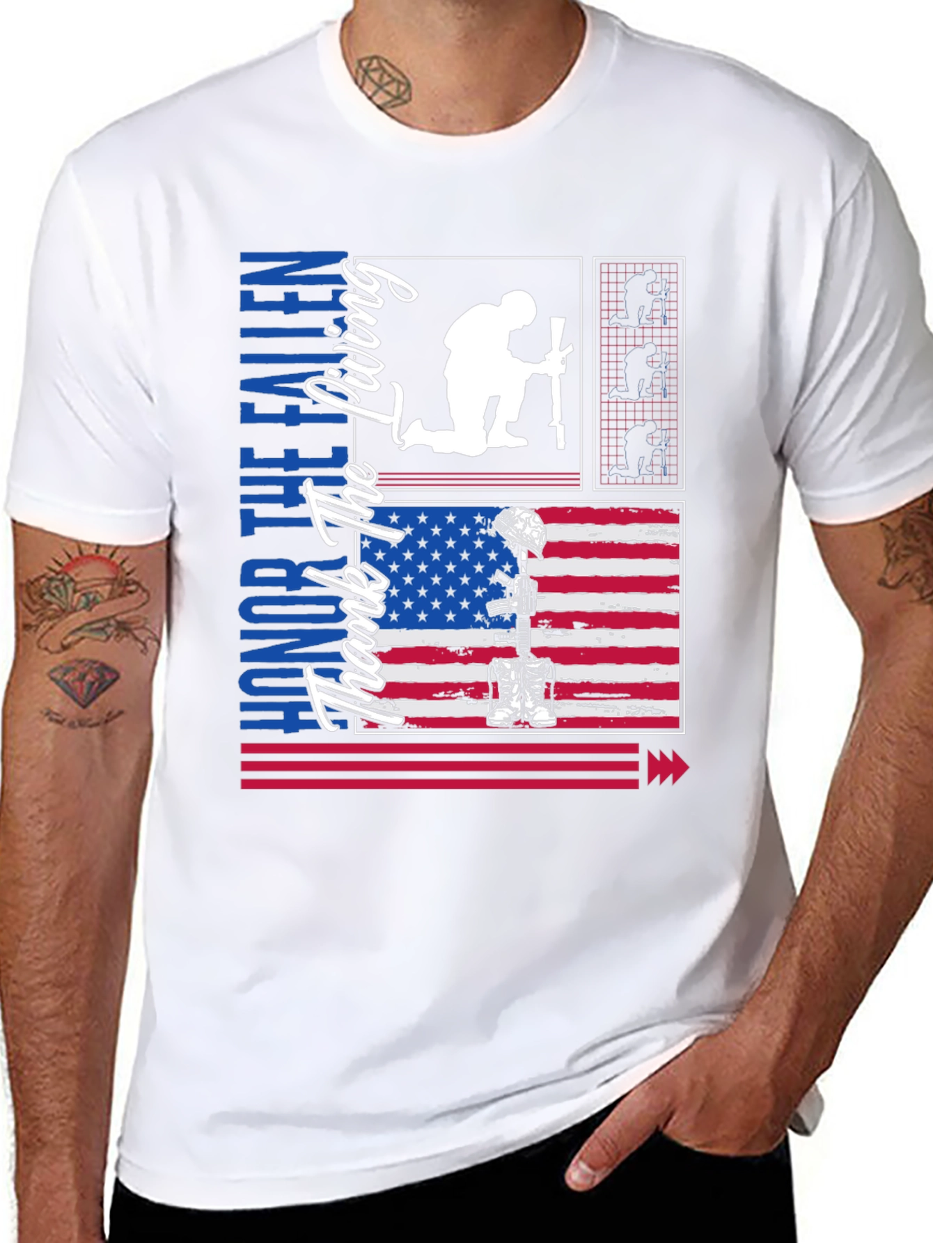 Honor Fallen Thank Living T-Shirt