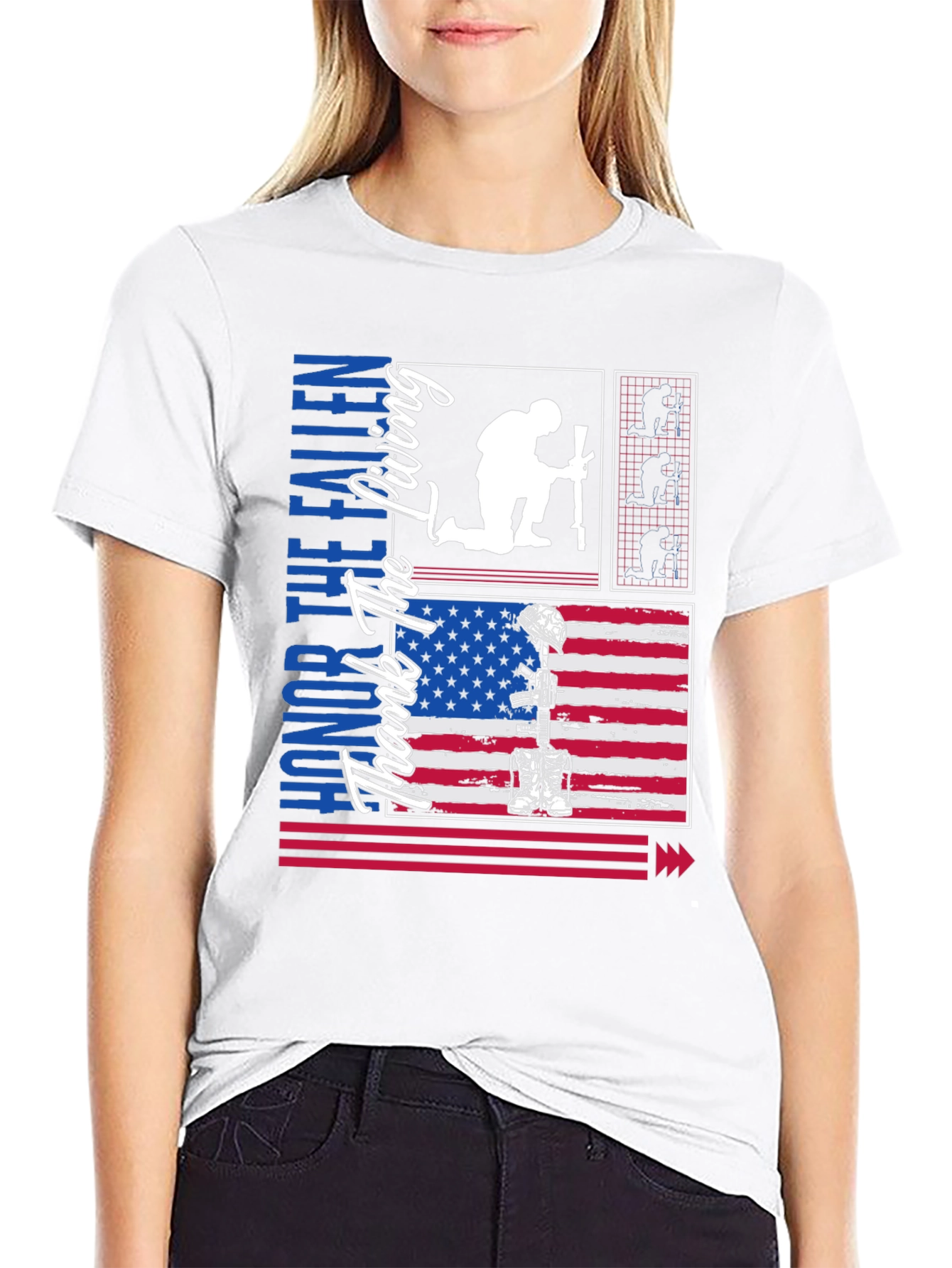 Honor Fallen Thank Living T-Shirt