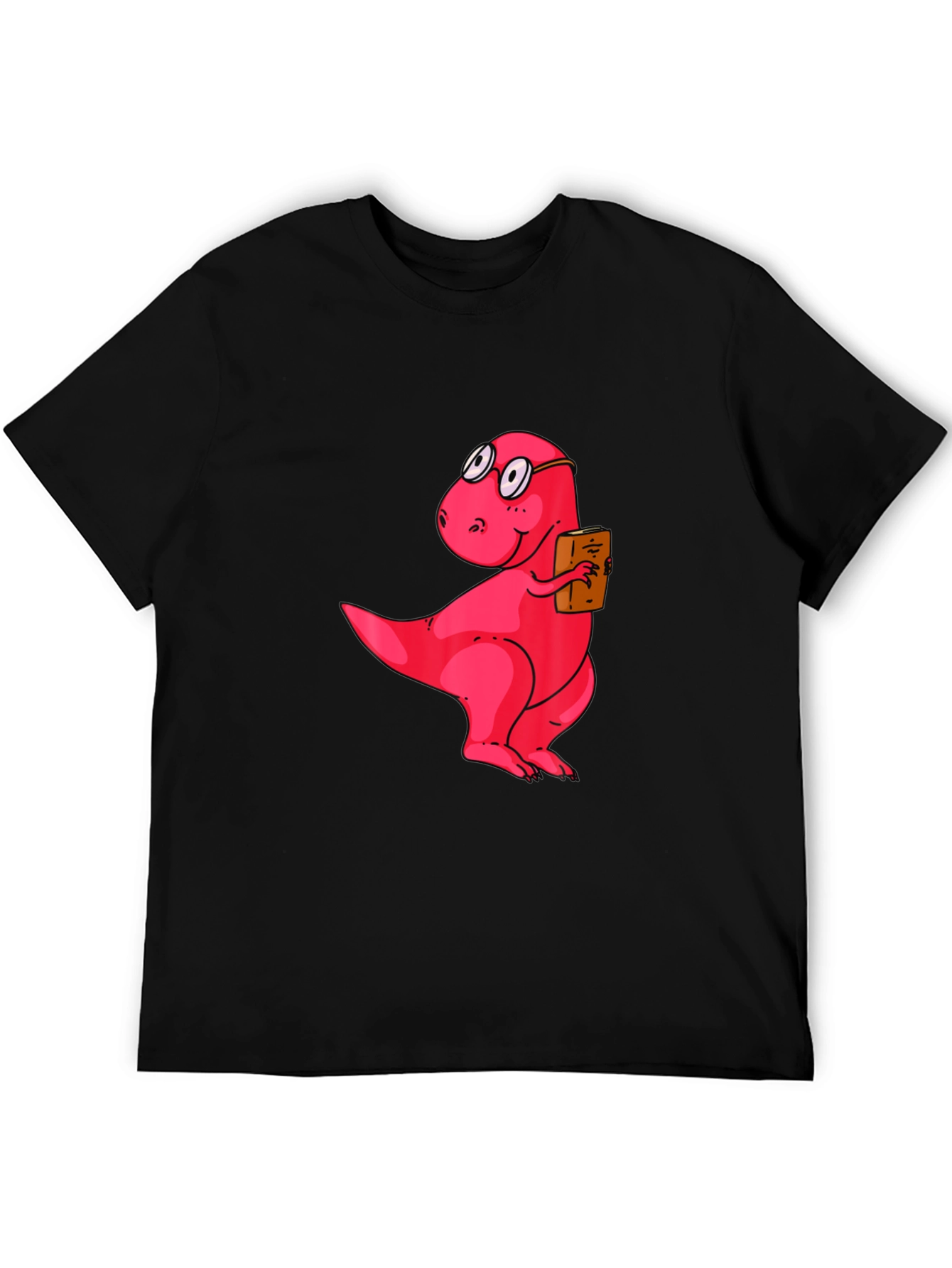 Dino Reader T-Shirt - Bookish T-Rex Graphic Tee