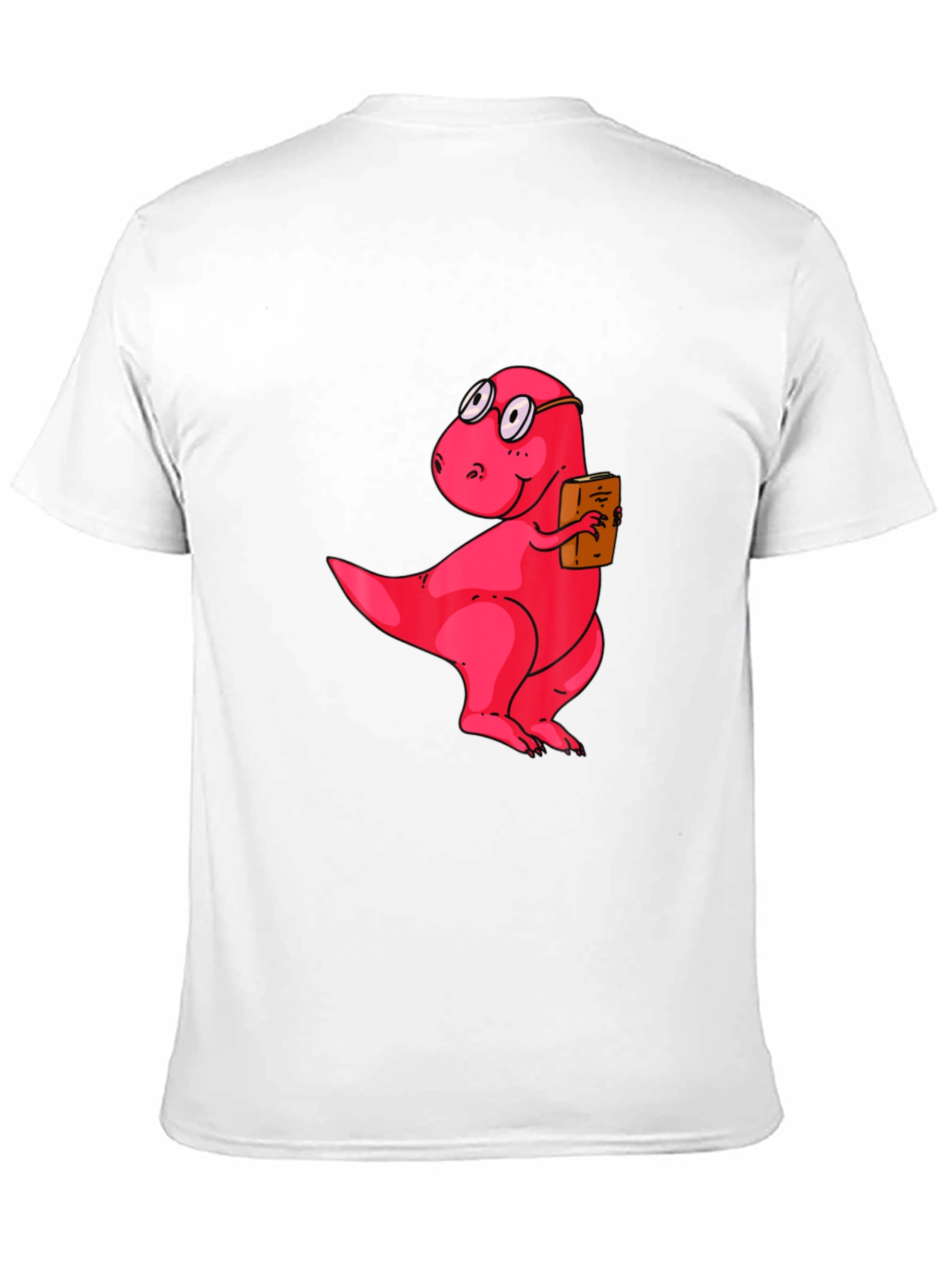 Dino Reader T-Shirt - Bookish T-Rex Graphic Tee
