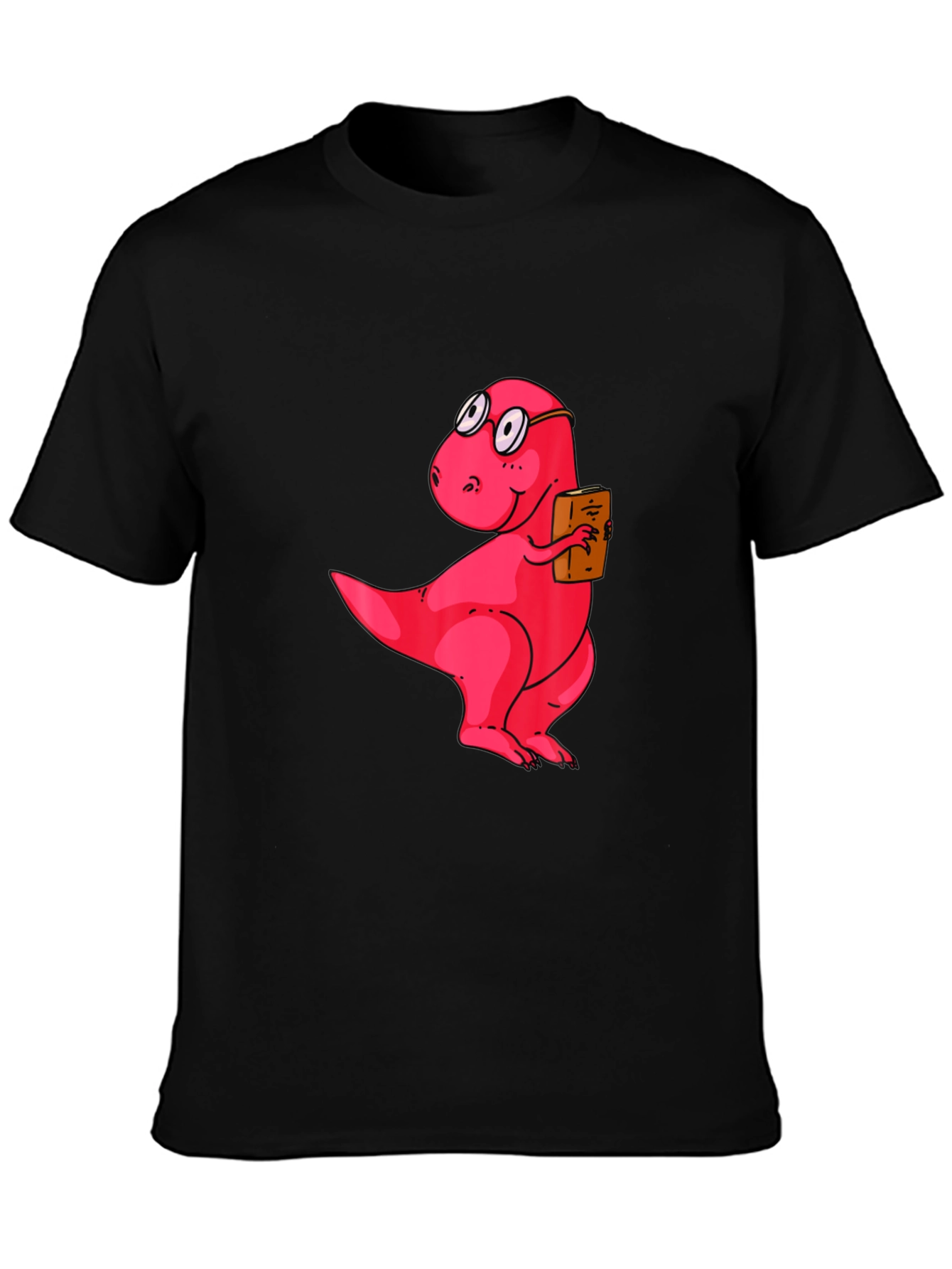 Dino Reader T-Shirt - Bookish T-Rex Graphic Tee