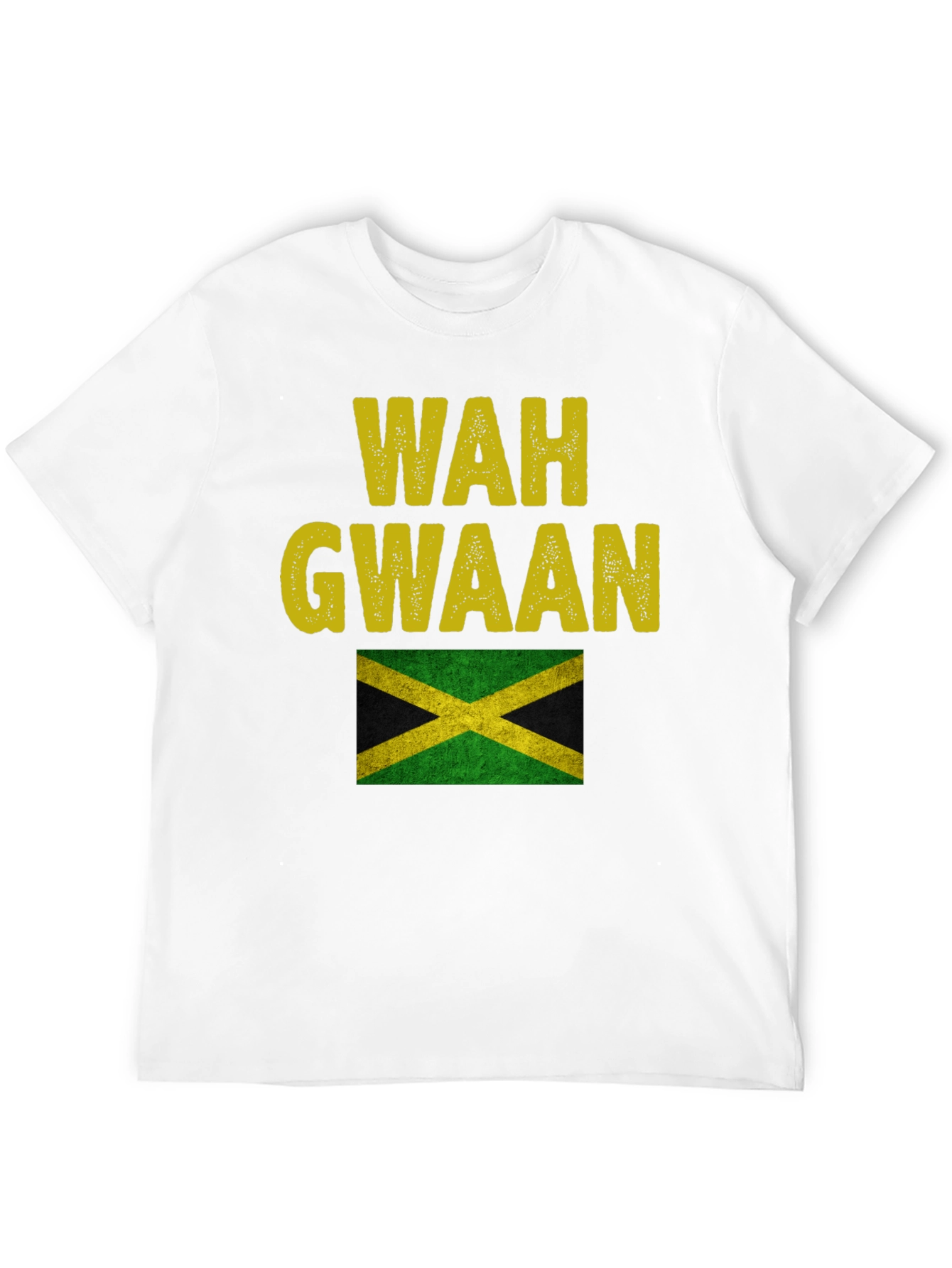 Wah Gwaan Jamaica Flag T-Shirt