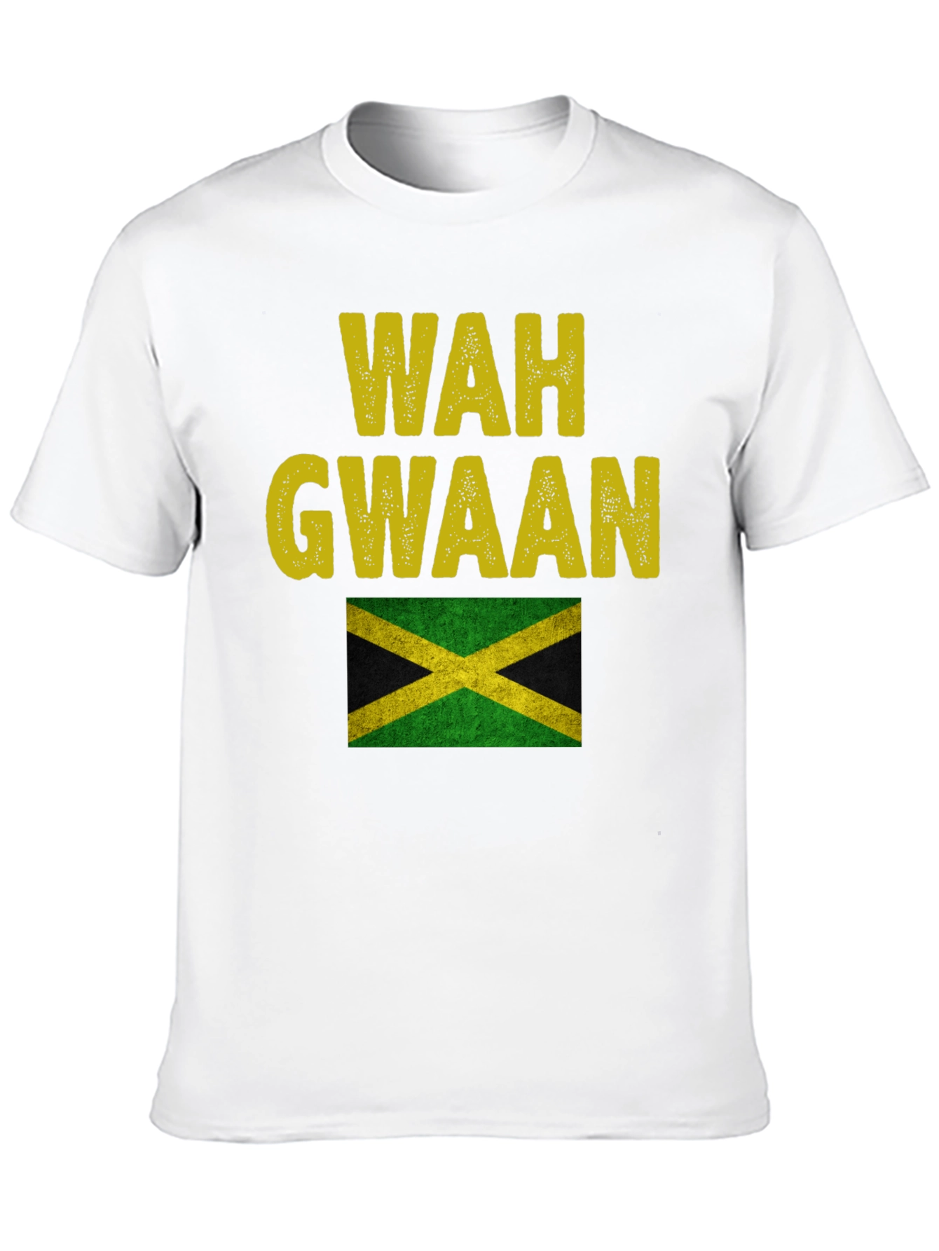 Wah Gwaan Jamaica Flag T-Shirt