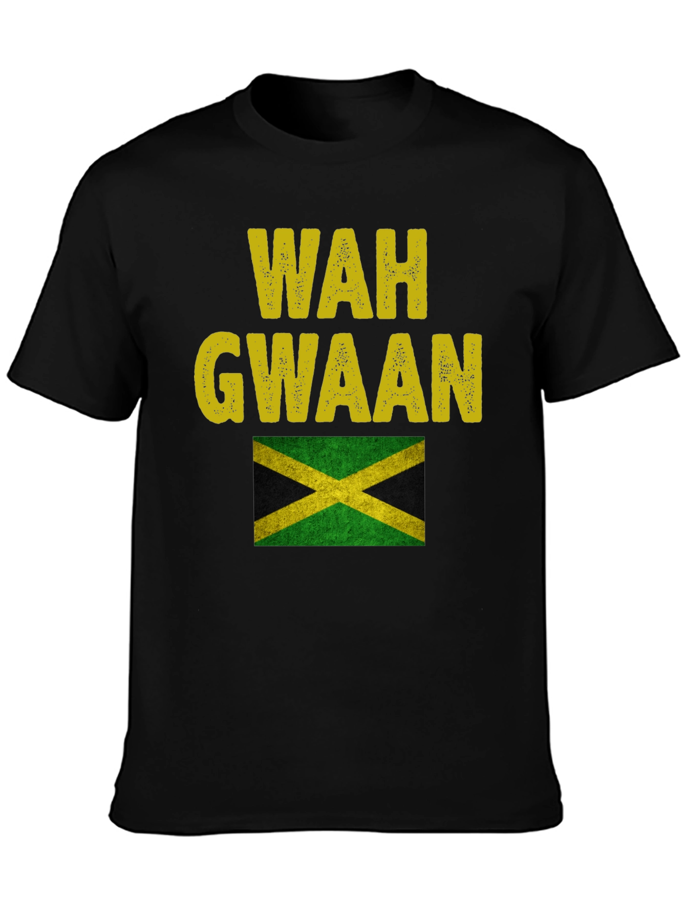 Wah Gwaan Jamaica Flag T-Shirt