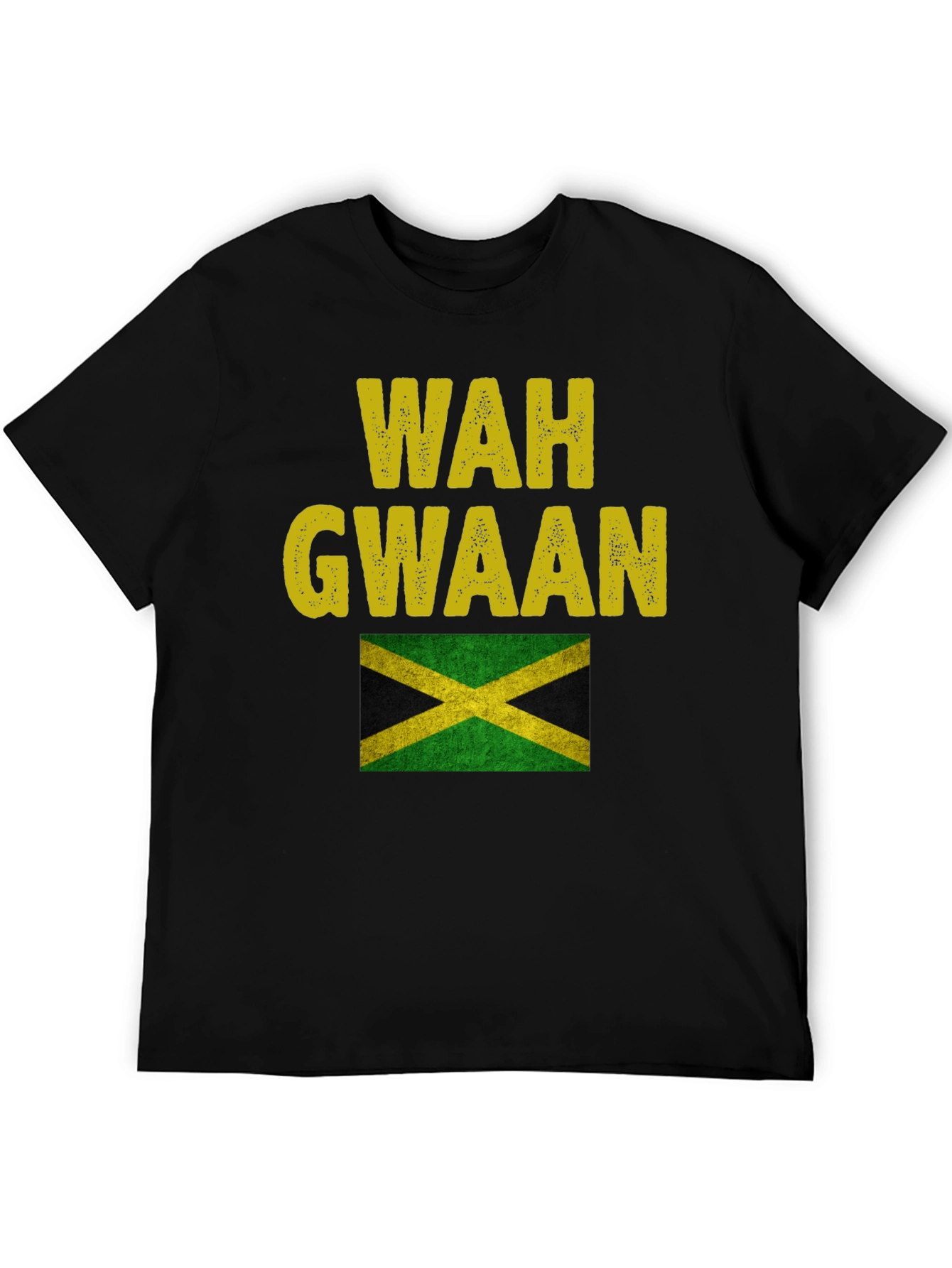 Wah Gwaan Jamaica Flag T-Shirt