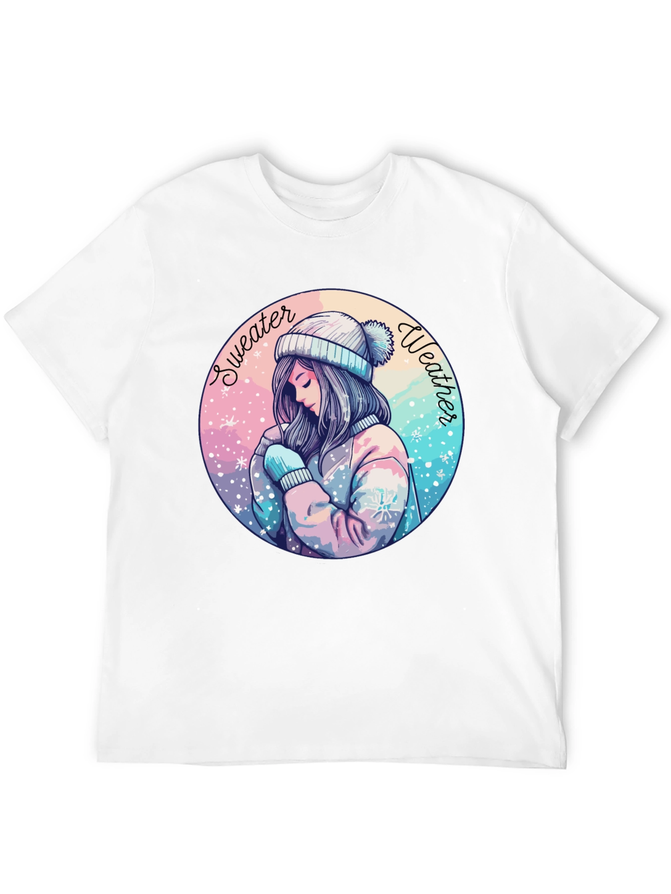 Sweater Weather Graphic Tee - Cozy Comfort