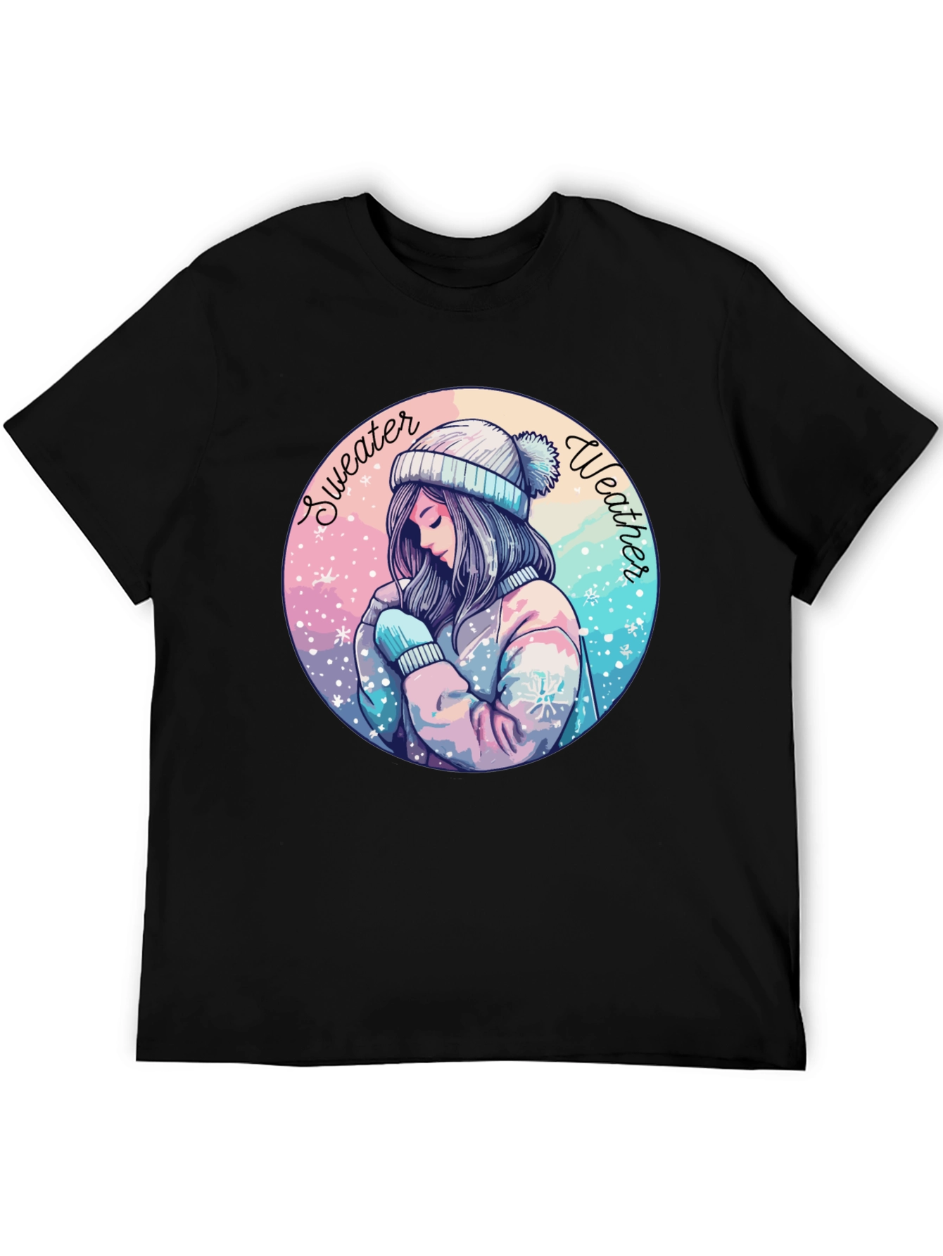 Sweater Weather Graphic Tee - Cozy Comfort