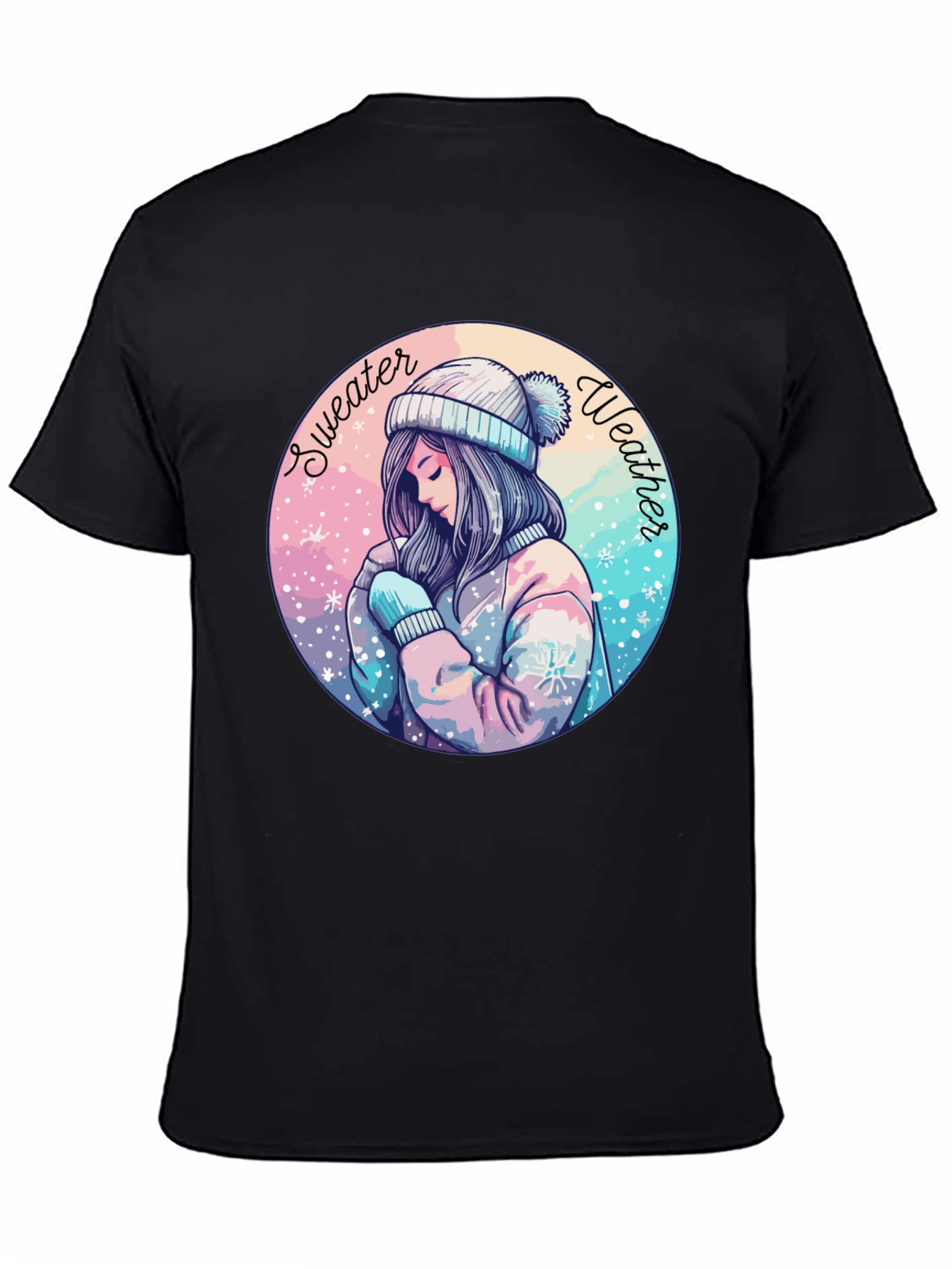 Sweater Weather Graphic Tee - Cozy Comfort