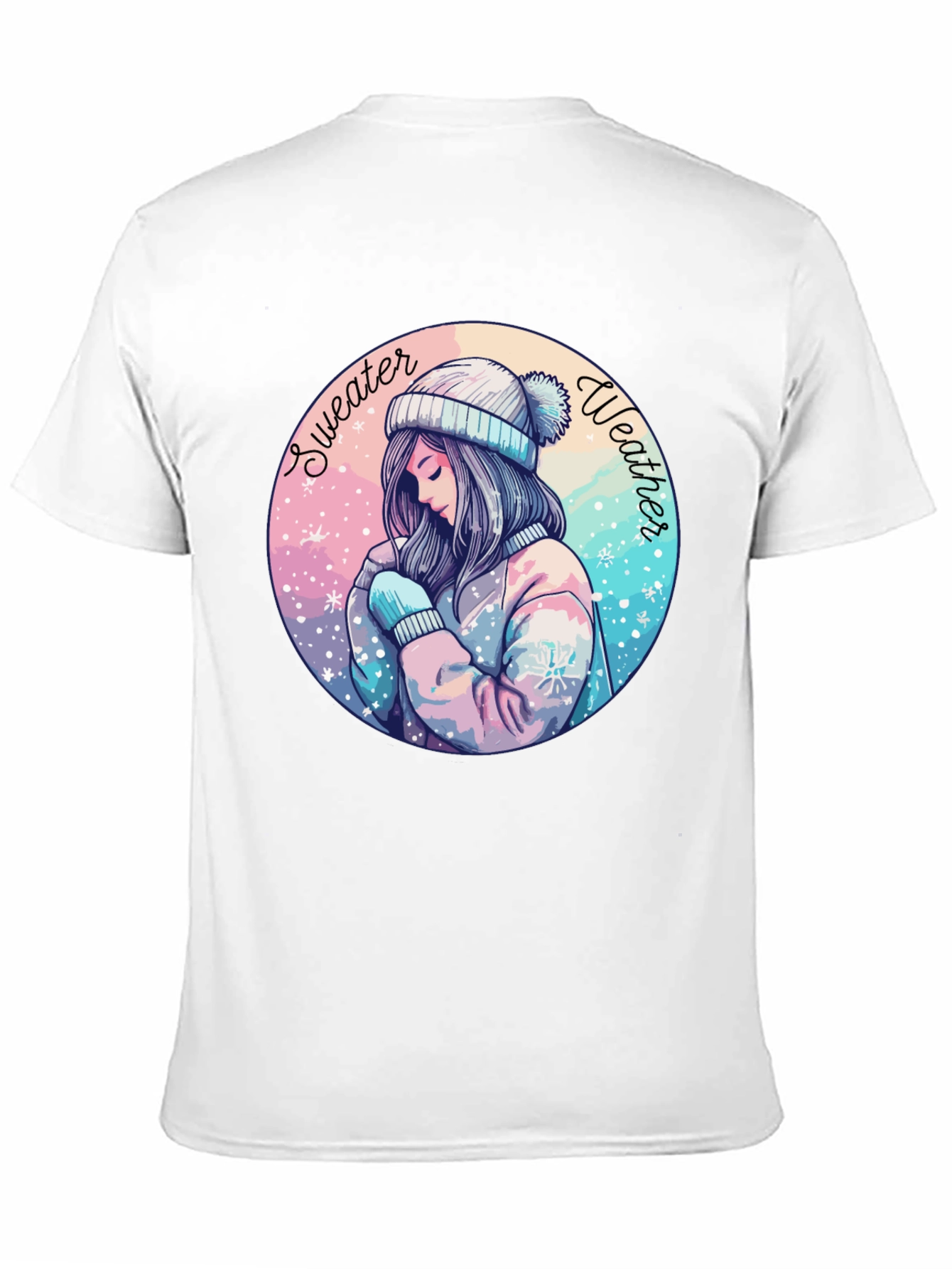 Sweater Weather Graphic Tee - Cozy Comfort