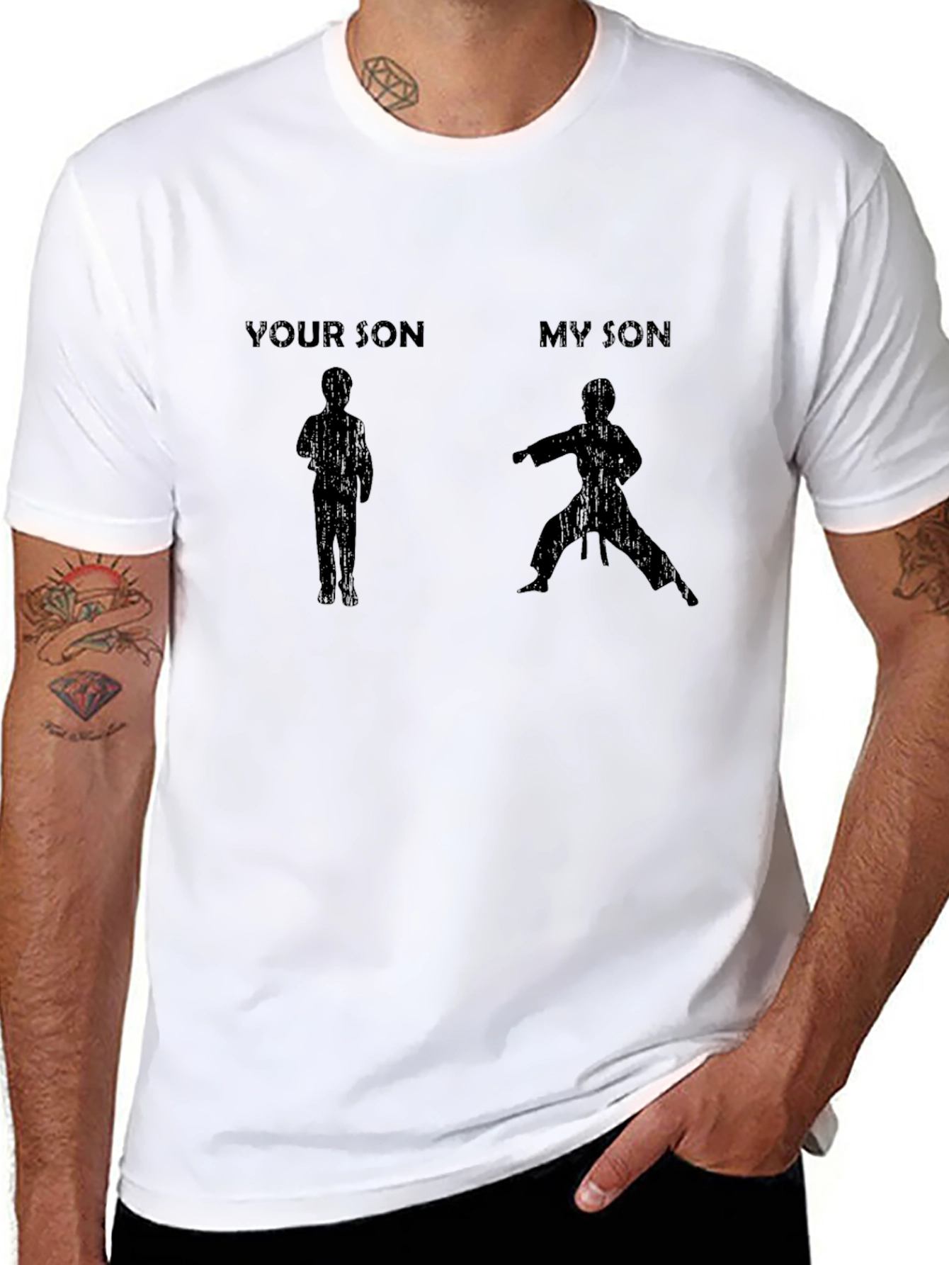 Your Son My Son Karate Black T-Shirt