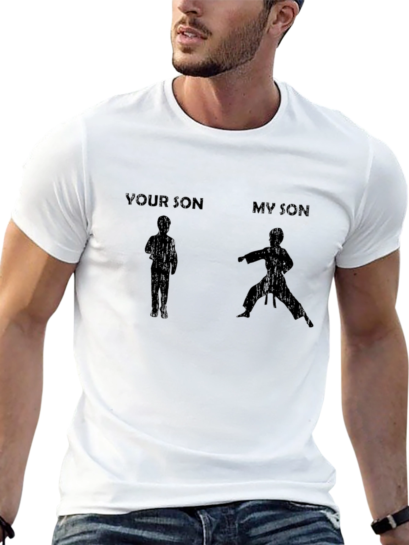 Your Son My Son Karate Black T-Shirt