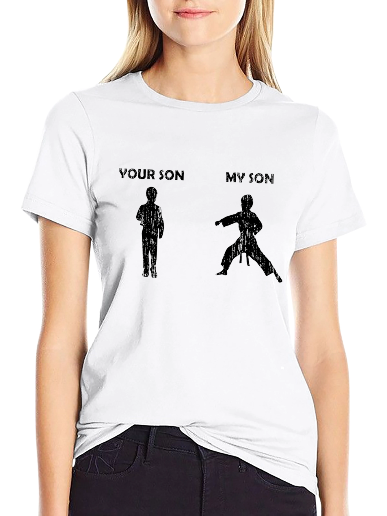 Your Son My Son Karate Black T-Shirt