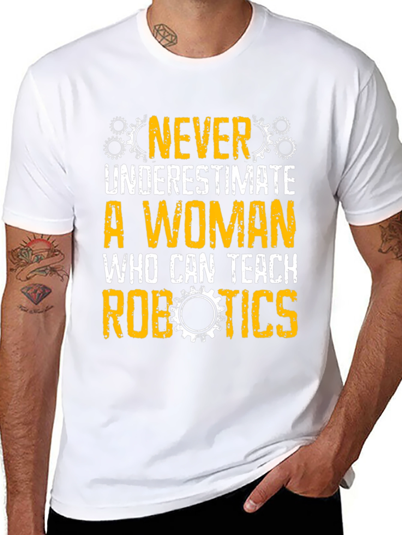 Robotics Teacher Woman T-Shirt