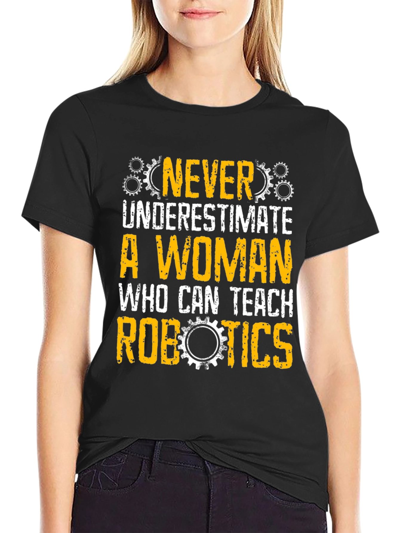 Robotics Teacher Woman T-Shirt