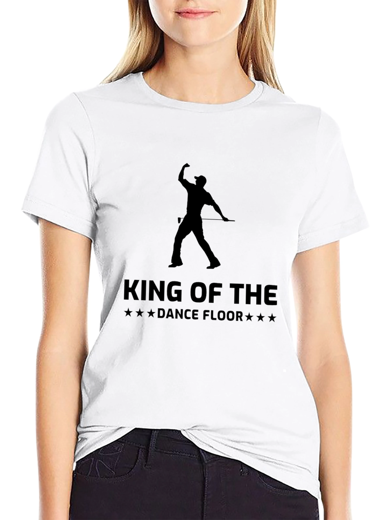 King of the Dance Floor Black T-Shirt