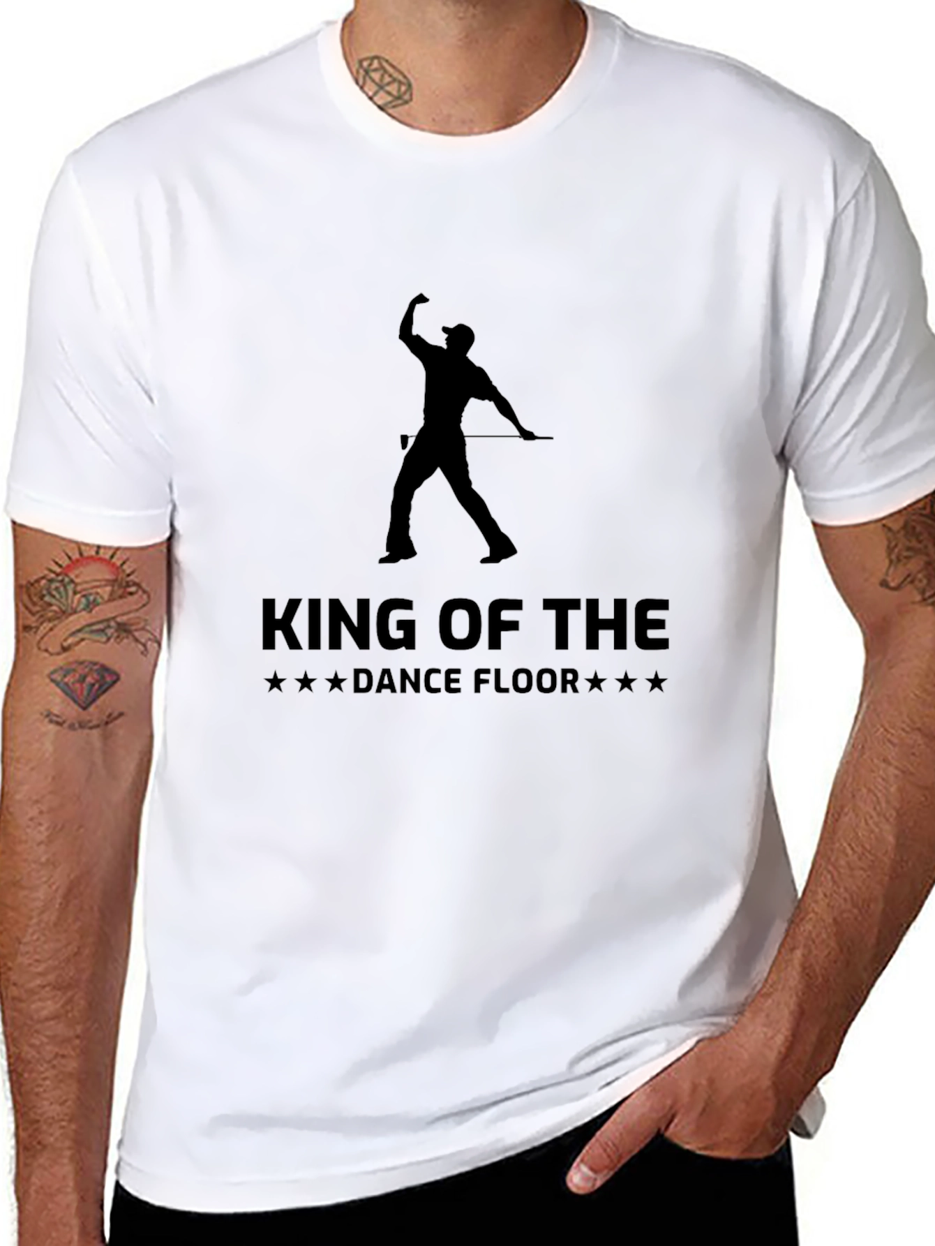 King of the Dance Floor Black T-Shirt