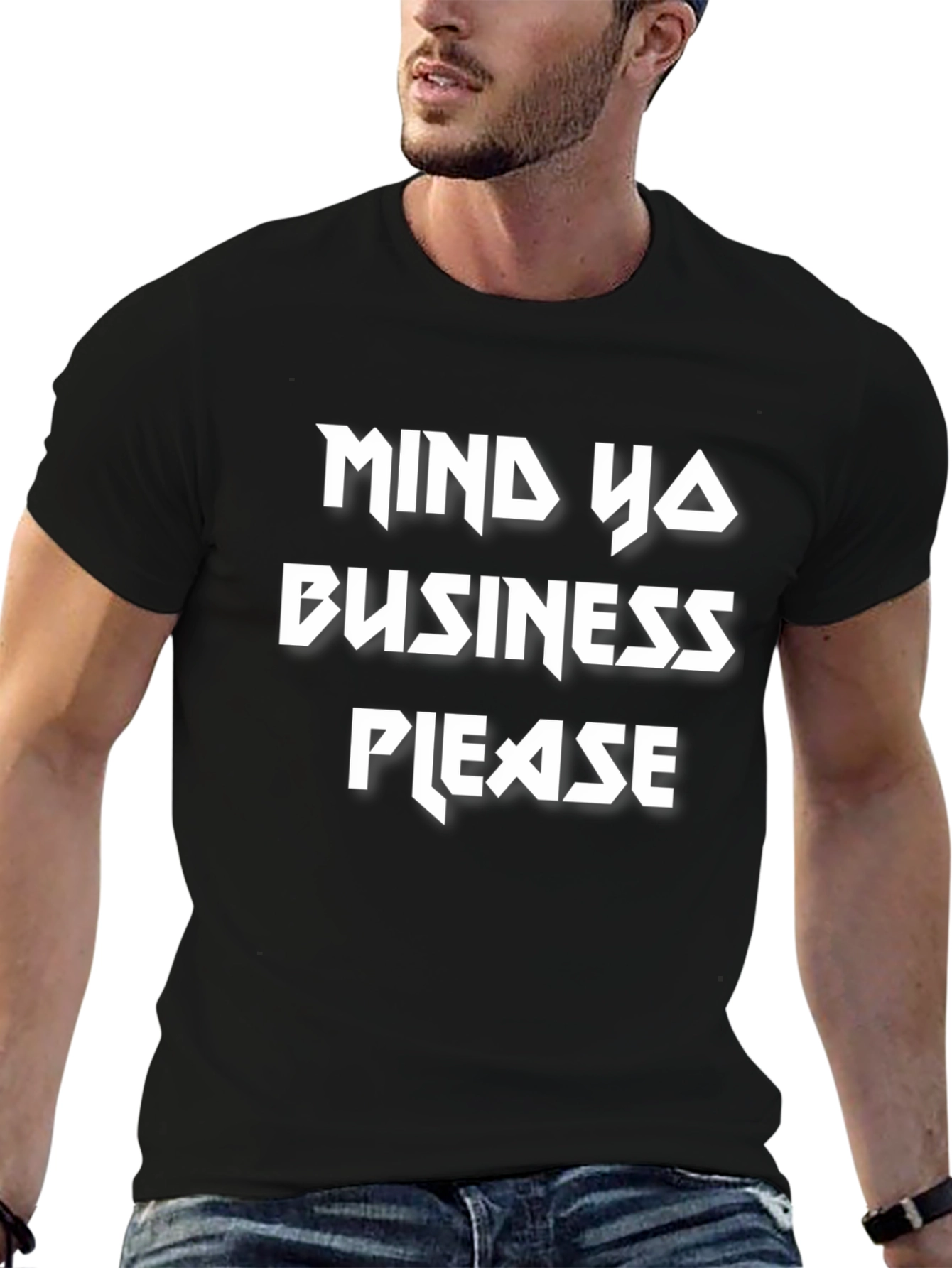 Mind Ya Business Please Graphic Tee