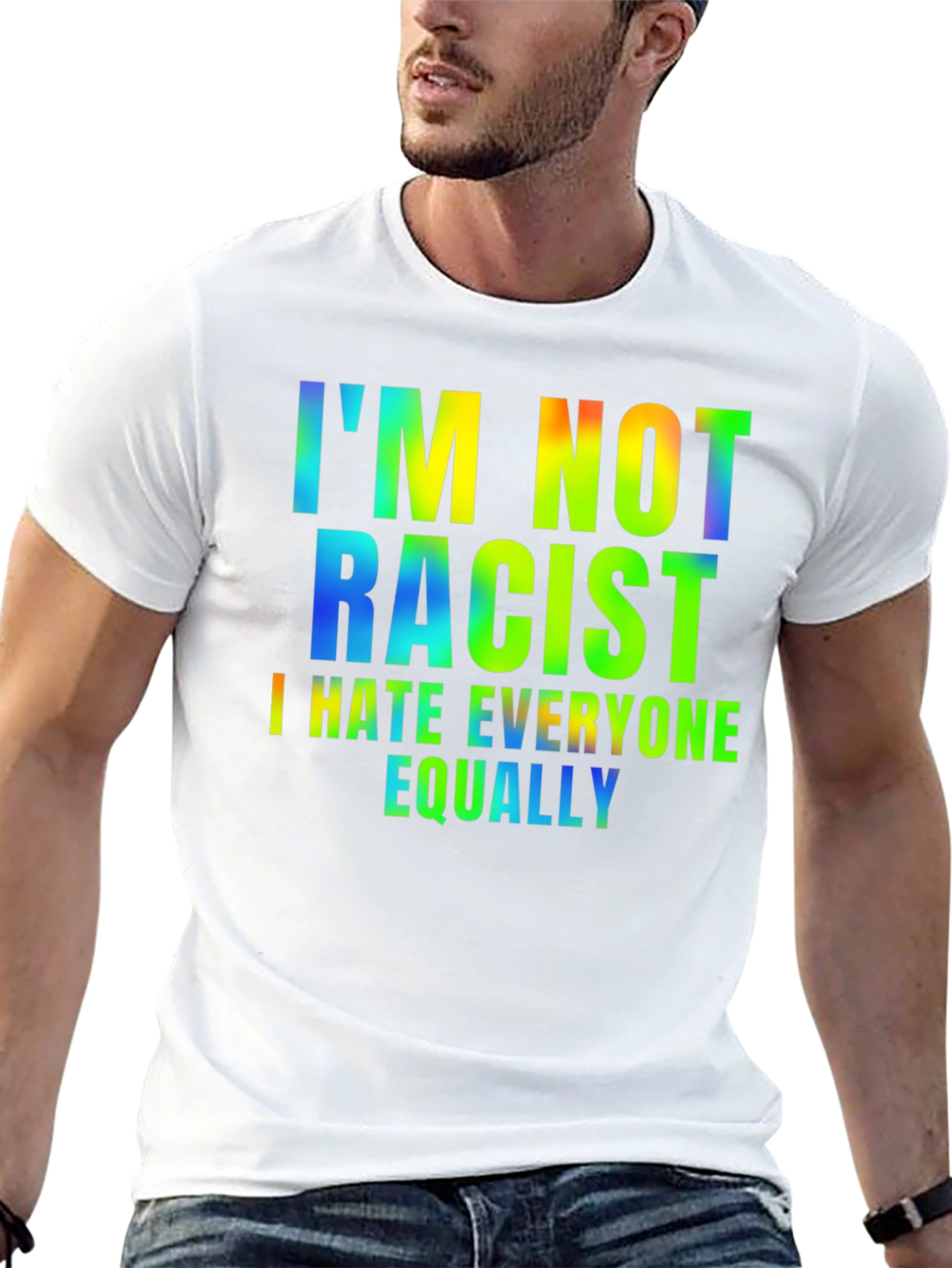 I Hate Everyone Equally Graphic Tee