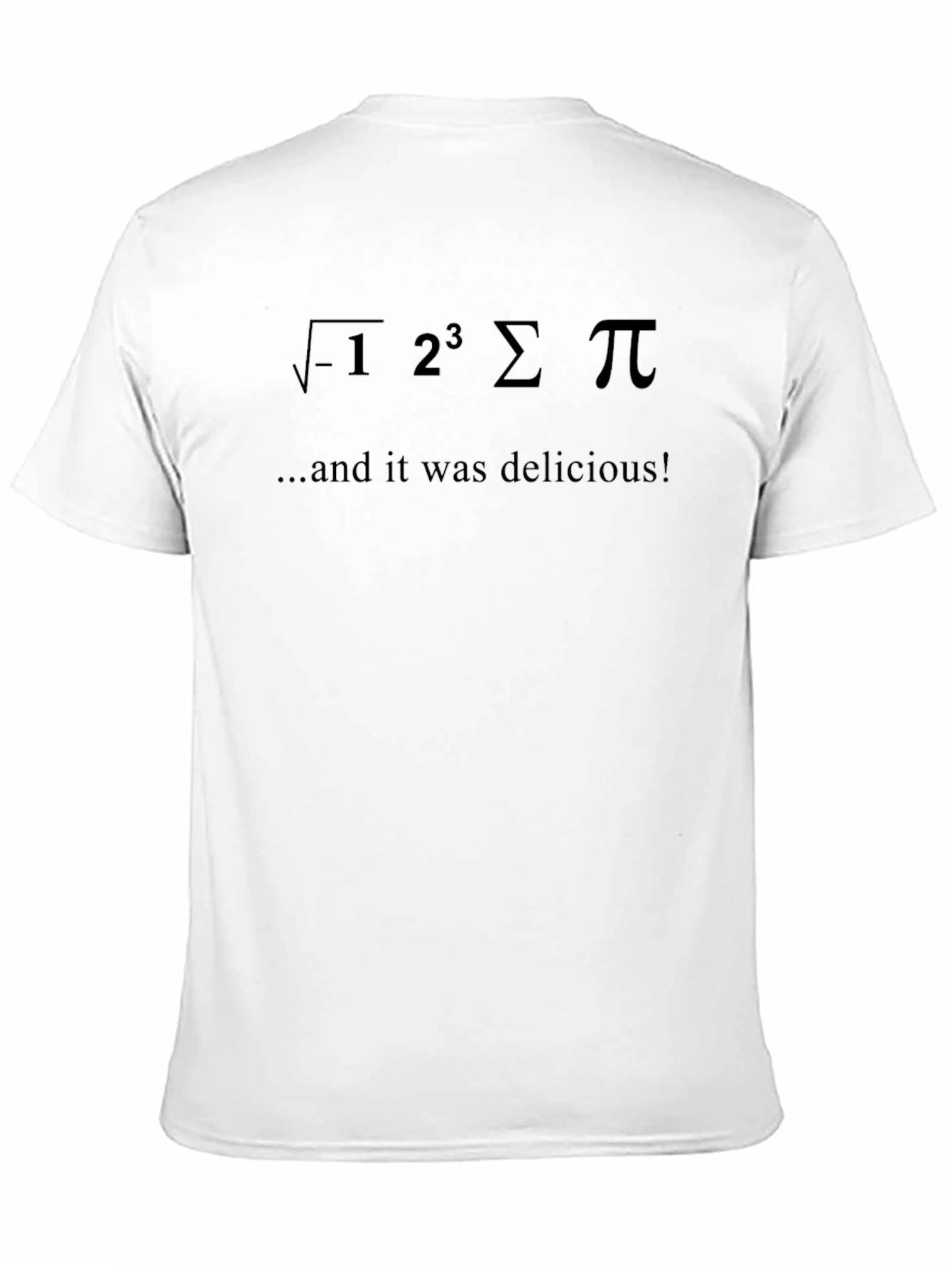 Math Humor T-Shirt: Imaginary Number & Pi