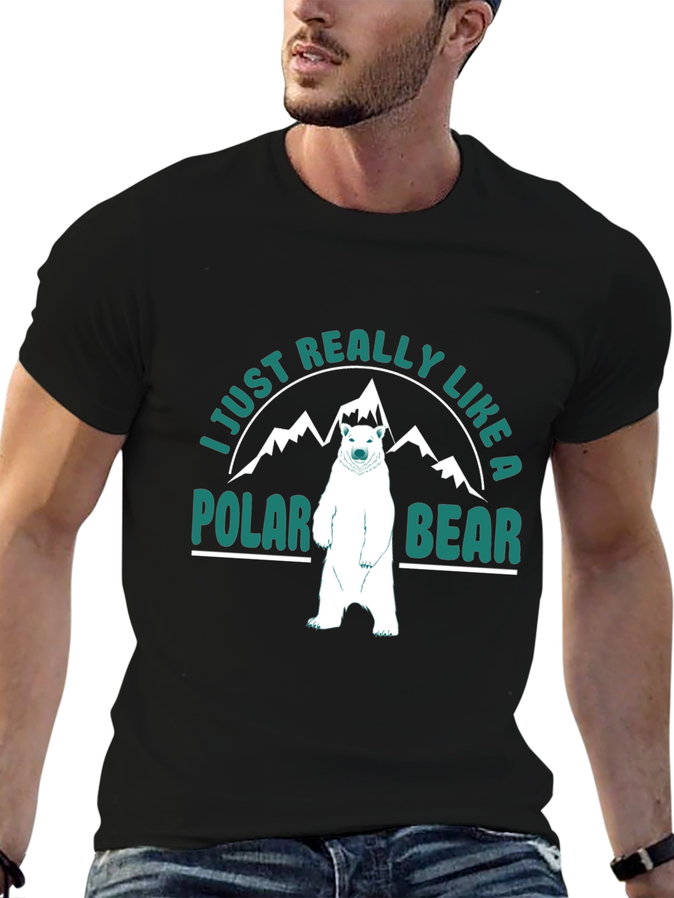 Polar Bear Graphic T-Shirt