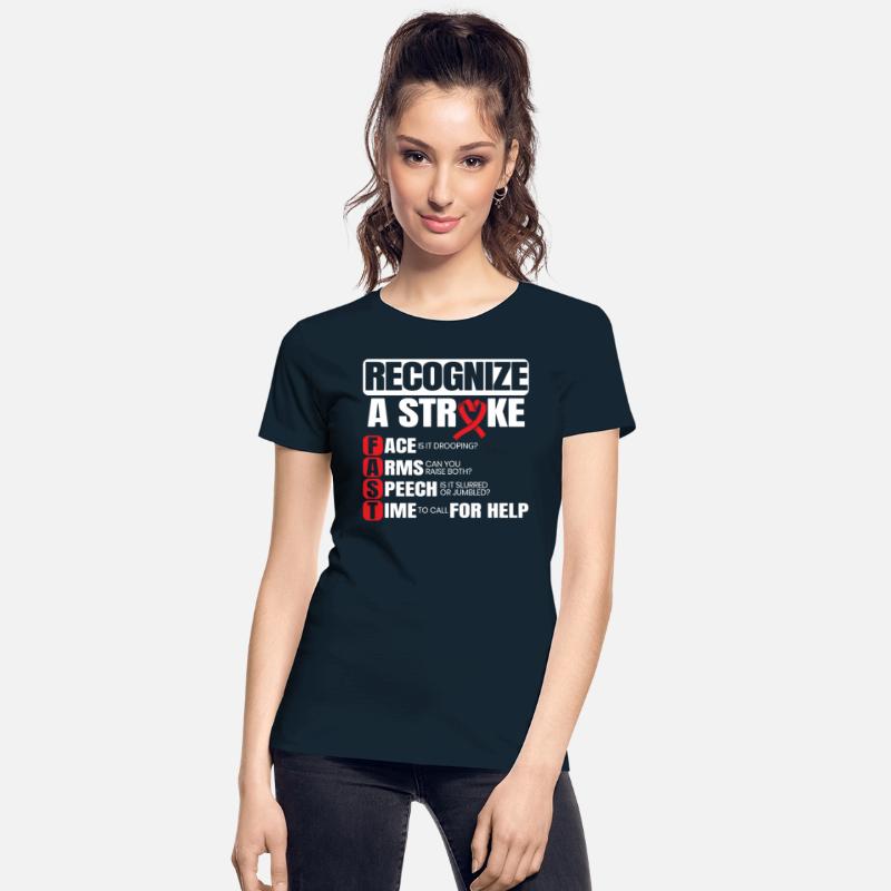 Recognize A Stroke Awareness Brain Attack Wear Red