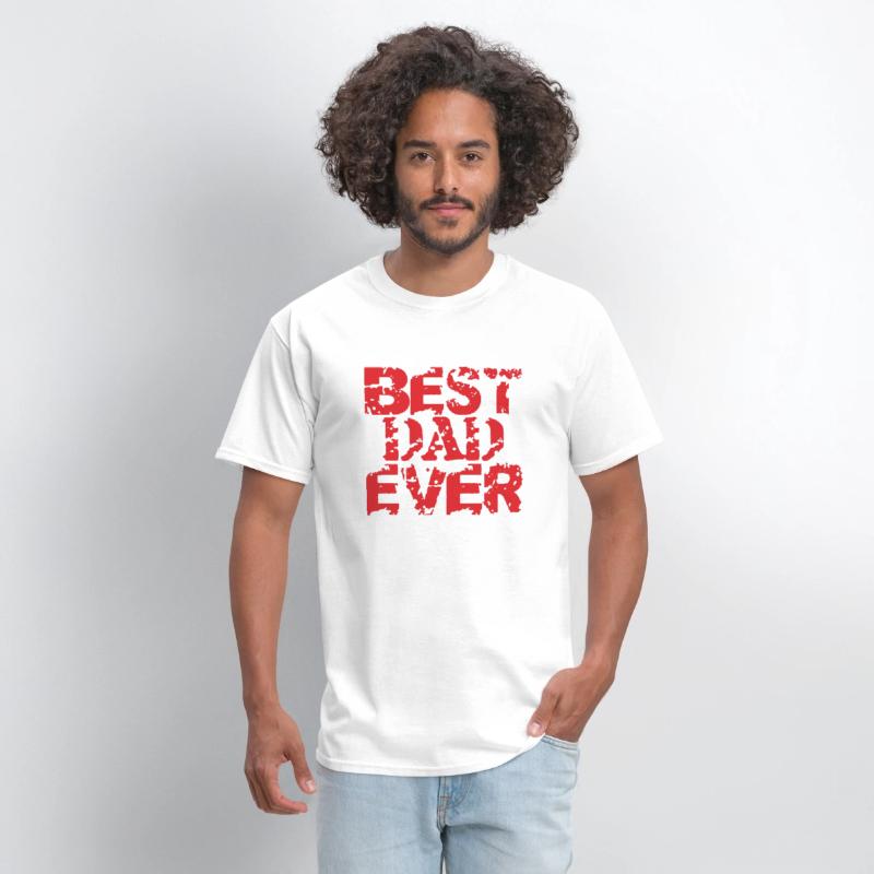Red Best Dad Ever