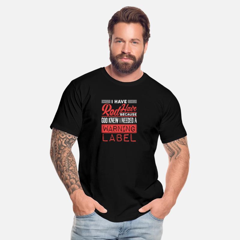 Redhead God Knew Needed Warning Label