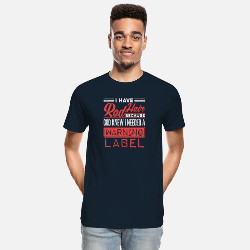 Redhead God Knew Needed Warning Label